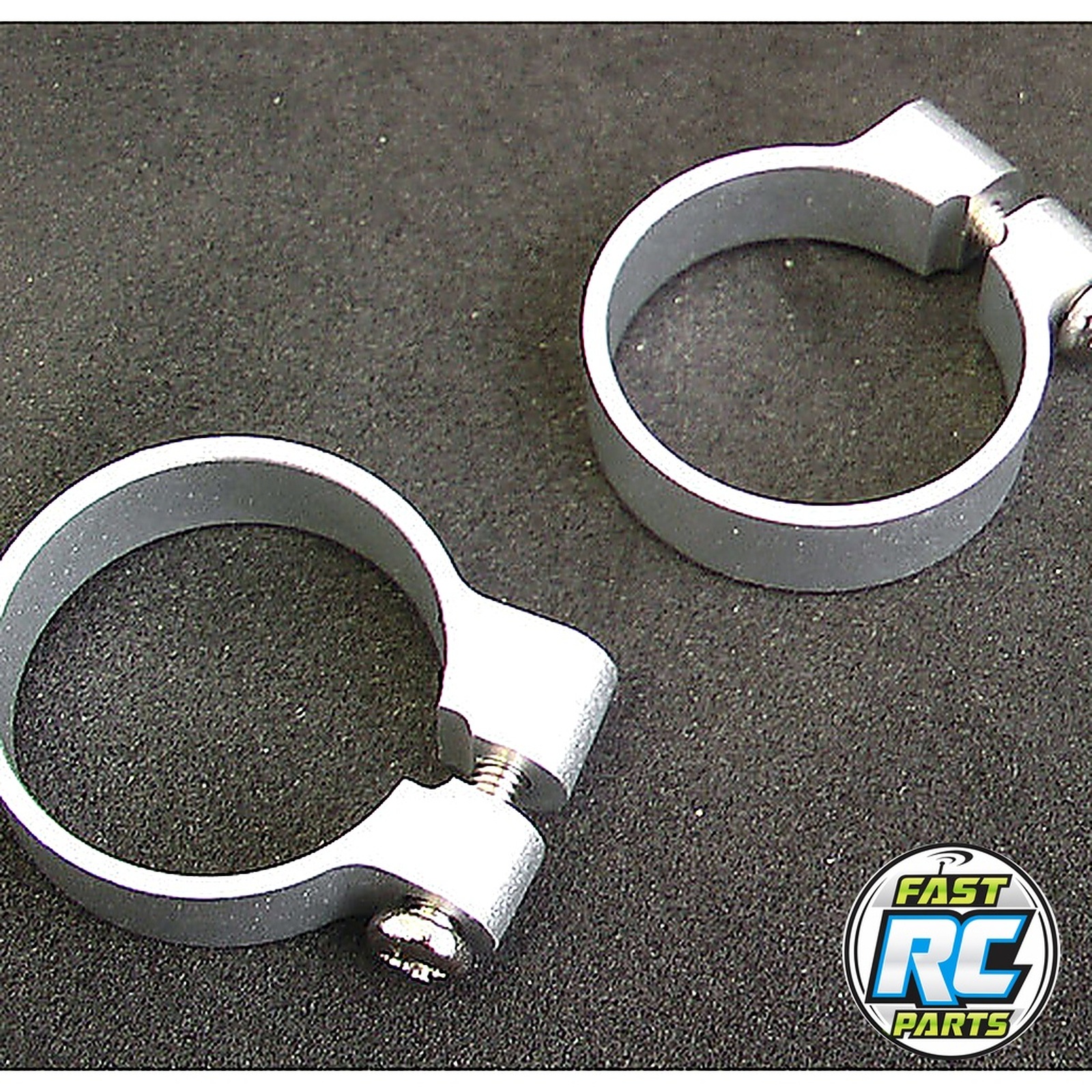 Monster Gt Silver Aluminum Front/Rear Gearbox Tightener