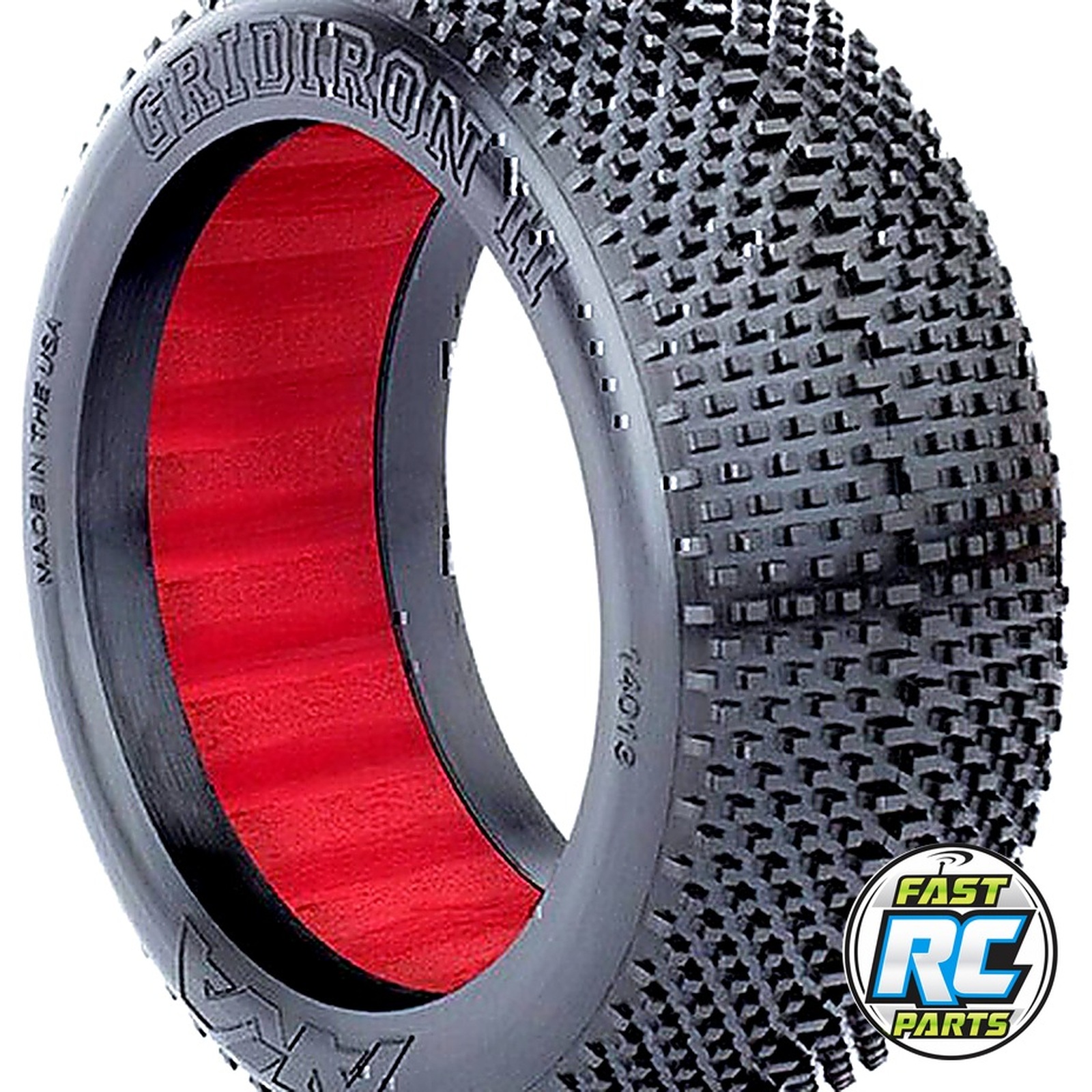 1:8 Gridiron SLW Buggy Tires w/ Red Insrt
