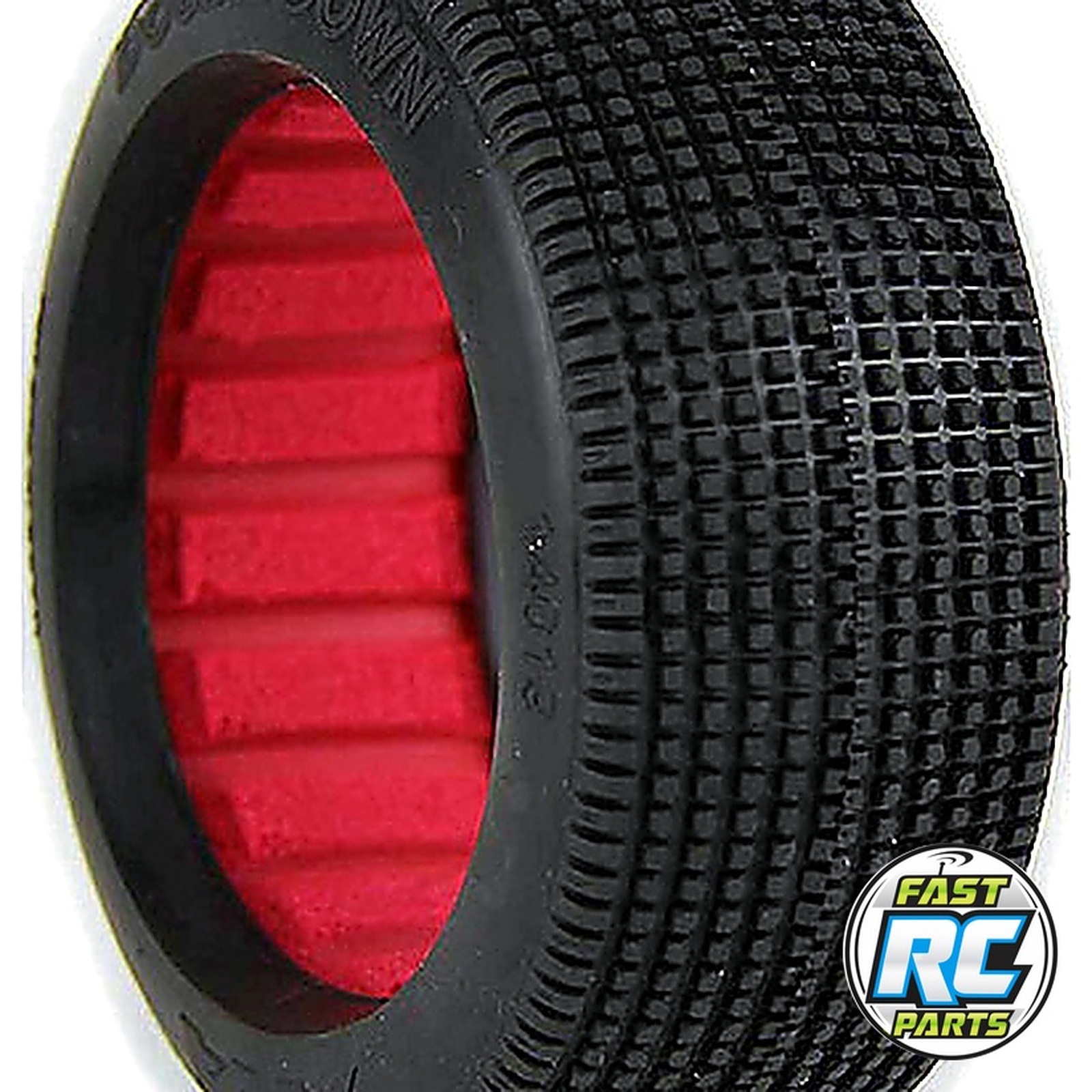 1/8 Buggy Double Down Soft Tire w/ Red Insert 2