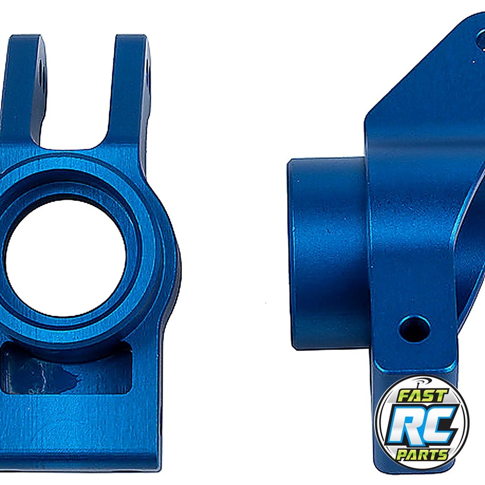 SR7 FT Rear Hubs blue aluminum