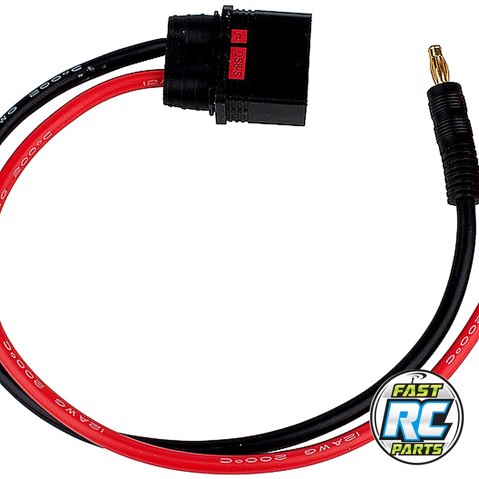 Qs8 350mm Charge Lead 4mm
