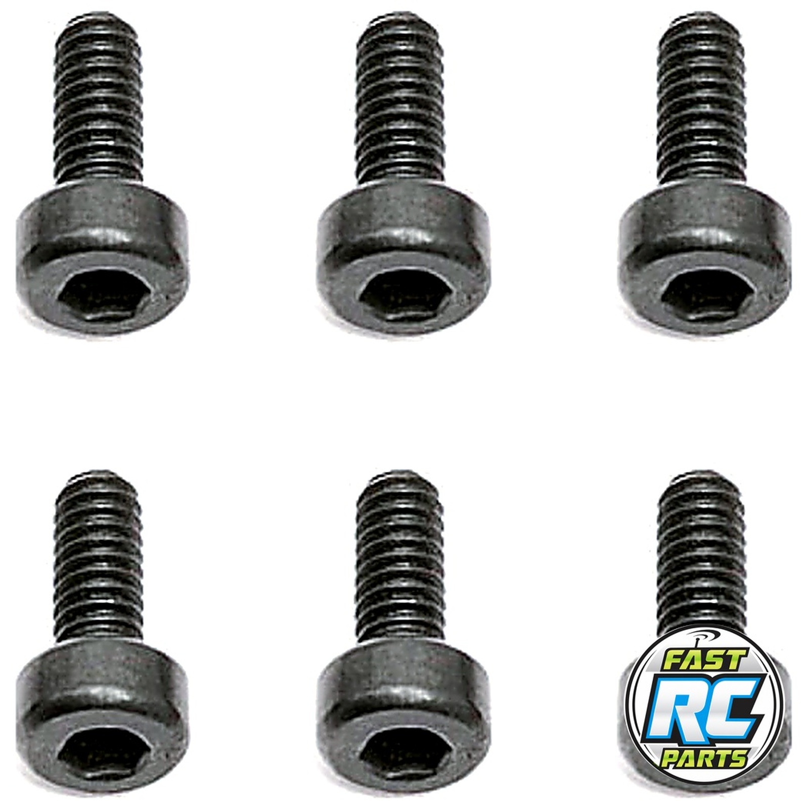 M2x5mm FT SHCS Socket Head Cap Screws (6)