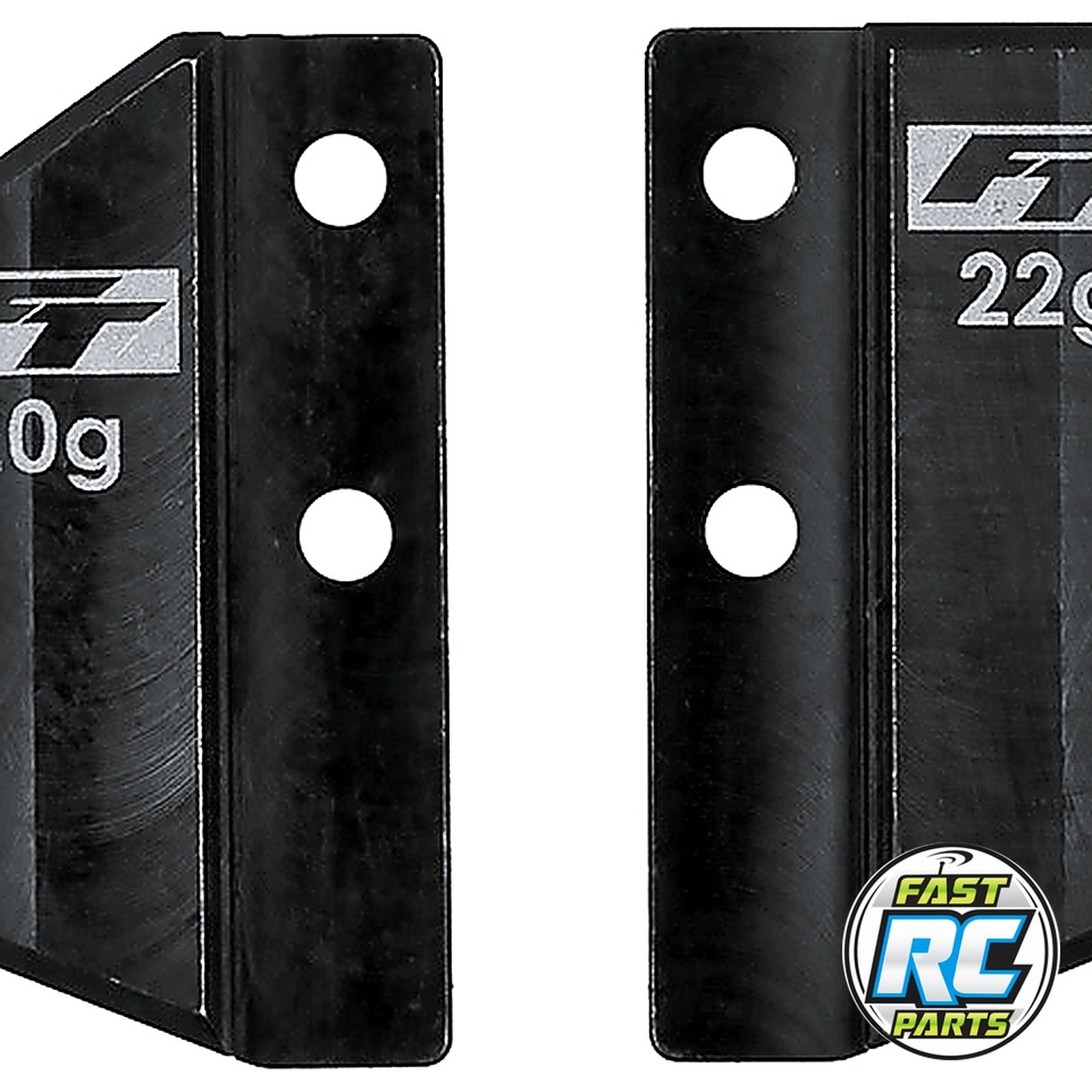 RC10TC8 FT Steel Front And Rear Battery Weight Set 42g