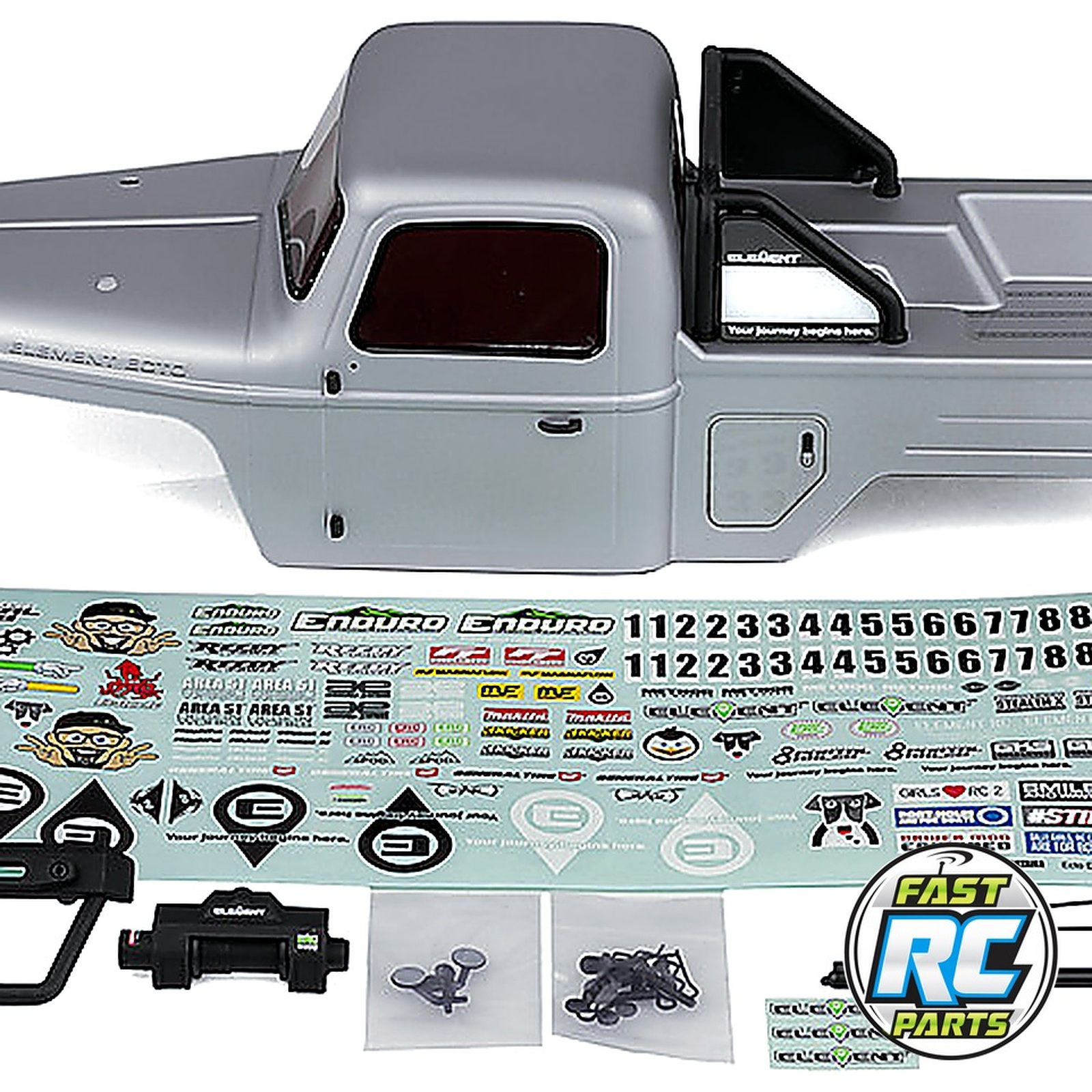 Enduro Portal Ecto Body Set Matte Silver