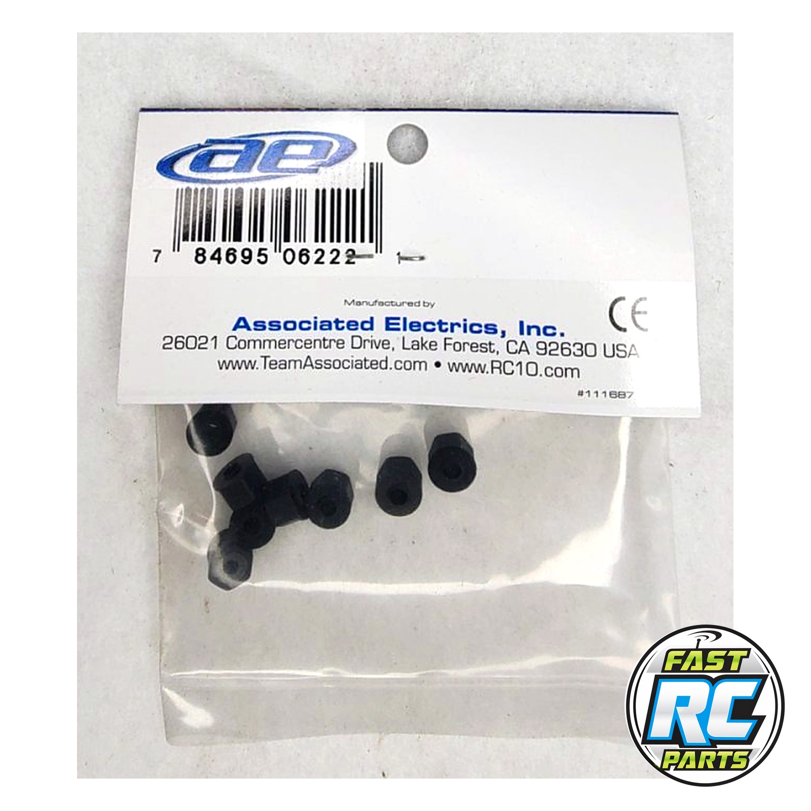 Nylon Locknuts 4-40/5-40 self-threading black