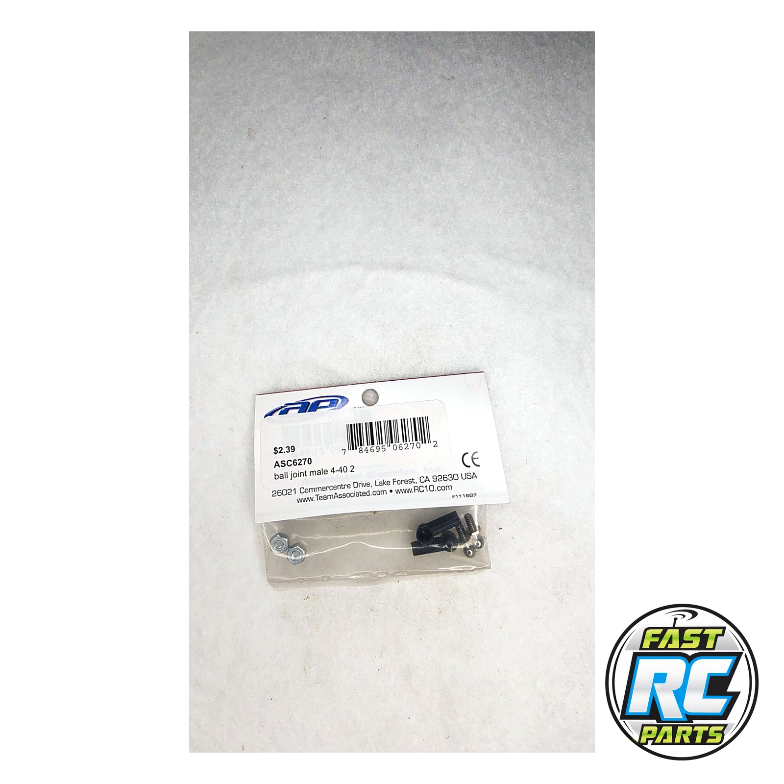 Ballstud Set stainless steel short qty 2