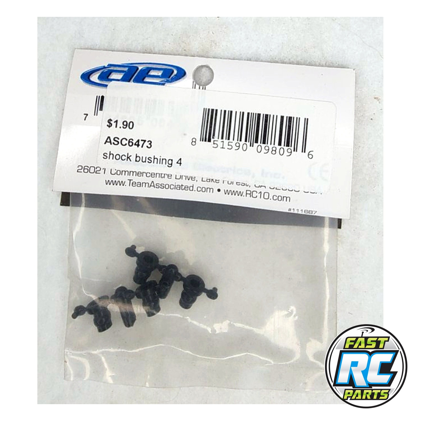 Shock Bushings:RC10/T/2/3/4 TC4