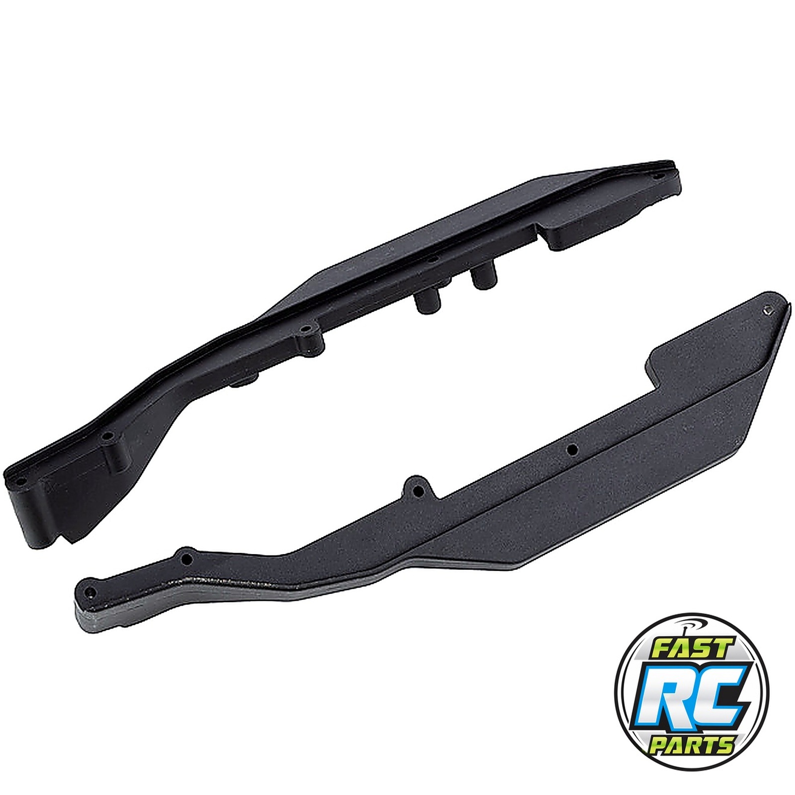 RC10T6.4 FT Side Rails carbon