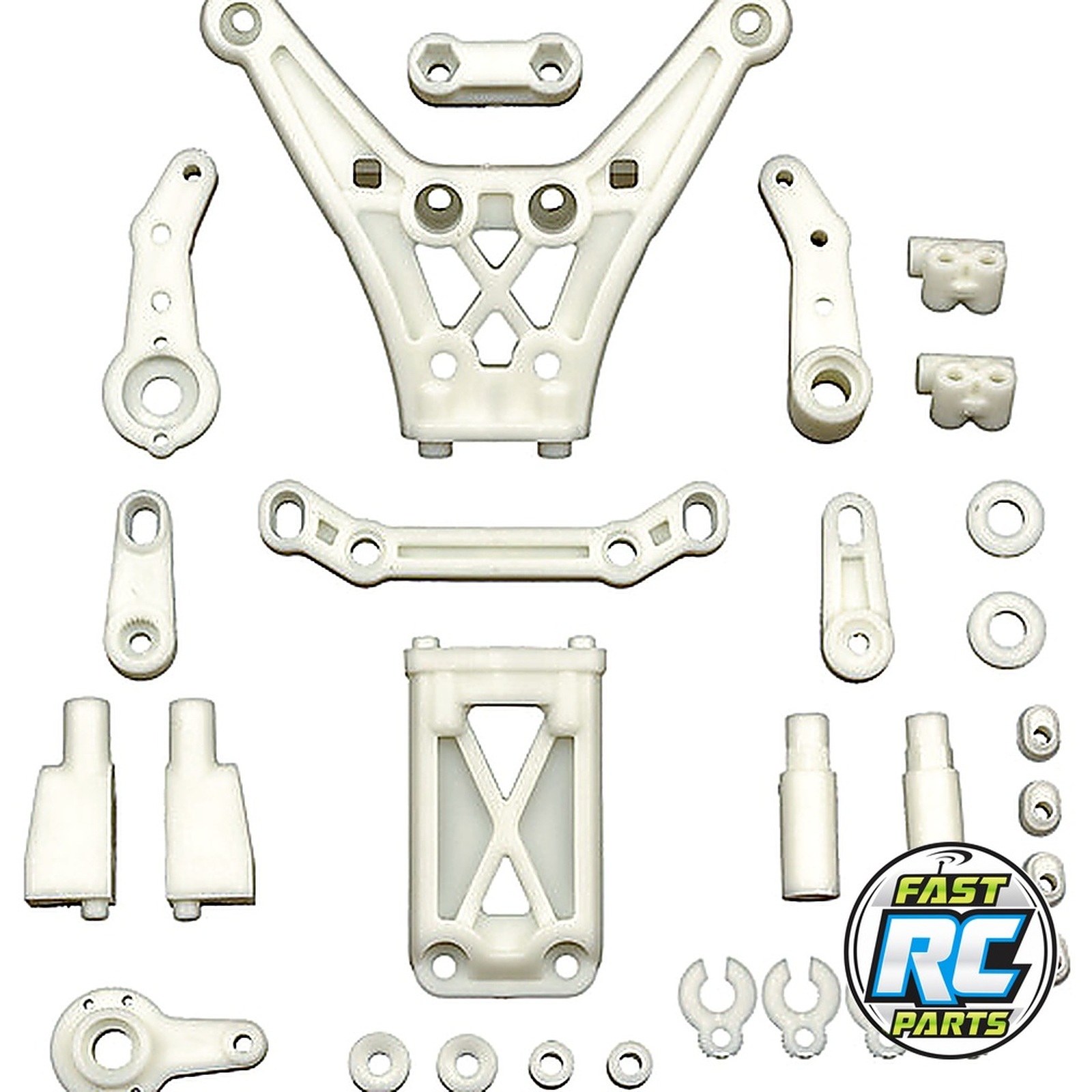 DC10 Steering Bellcrank And Top Plate Bulkhead Natural