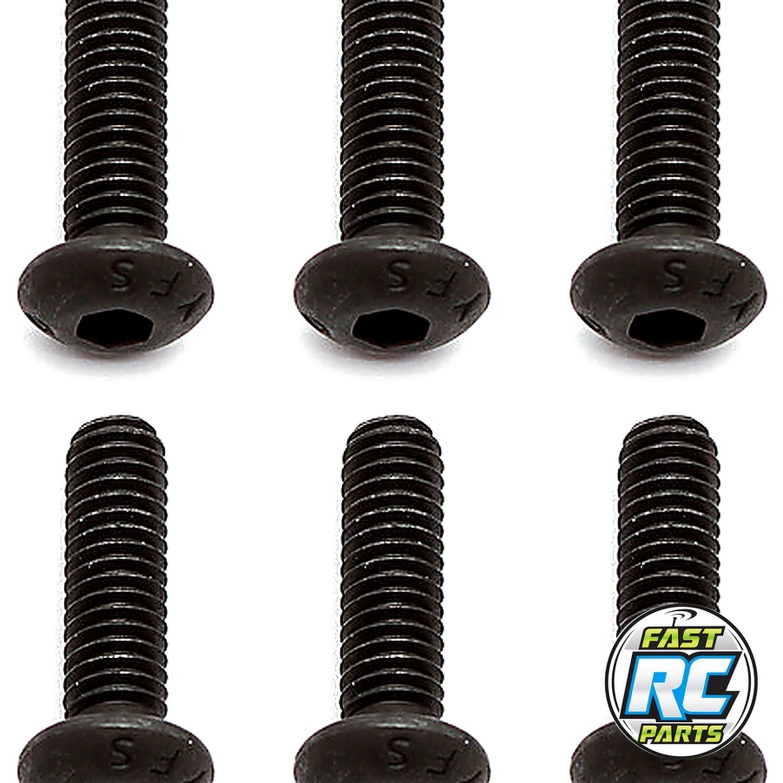M4x14mm BHCS Button Head Cap Screws (6)