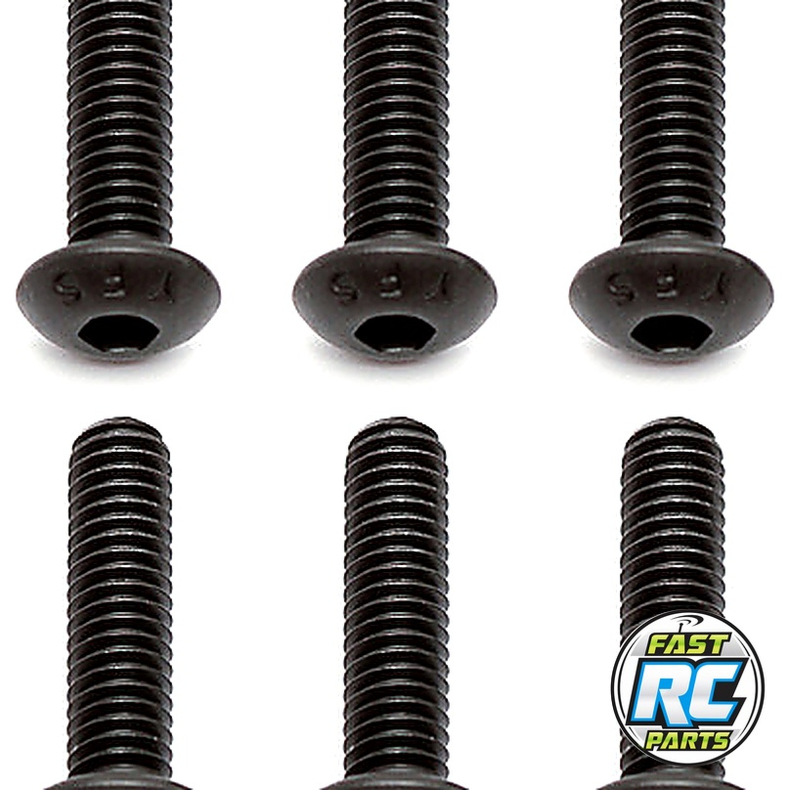 M4x16mm BHCS Button Head Cap Screws (6)