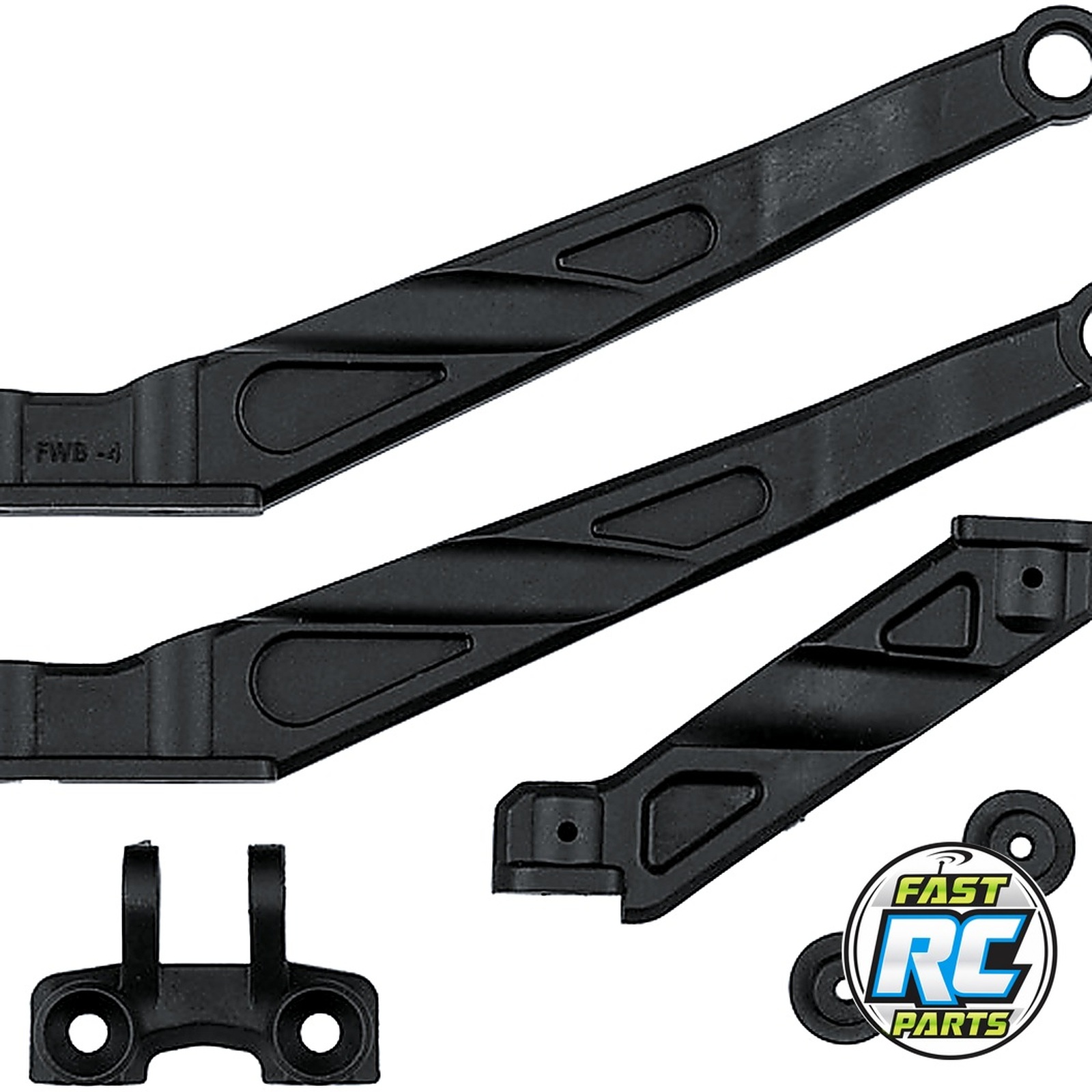 RC8B4.2 Chassis Brace Set Long