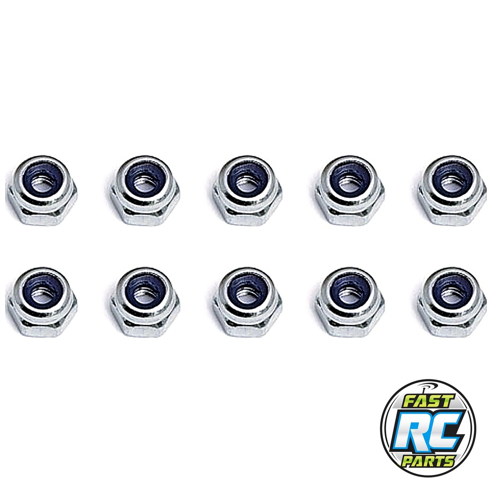 Locknut RC8 Piston 2.5mm (10)
