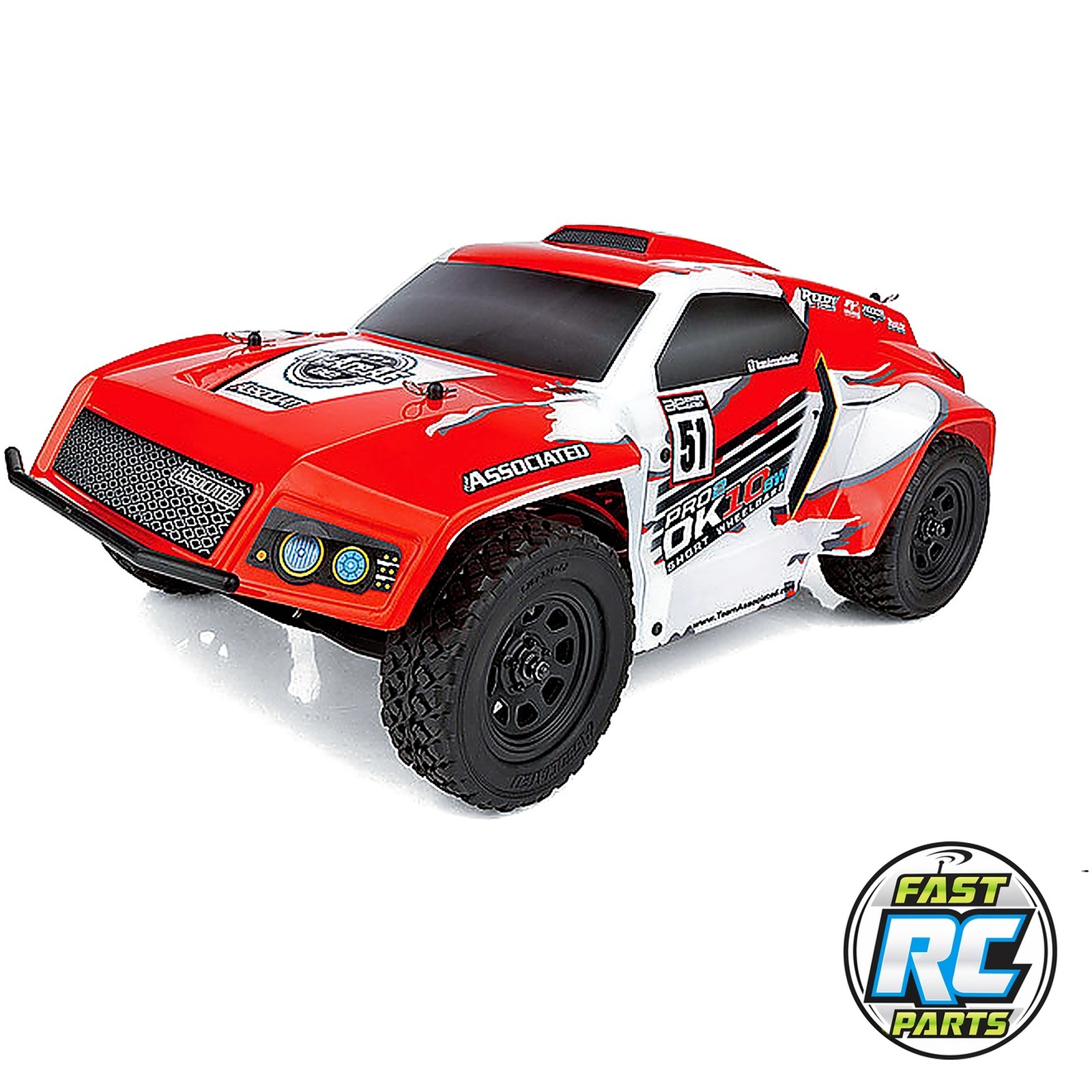 Pro2 DK10SW Dakar Buggy RTR LiPo Combo red/white