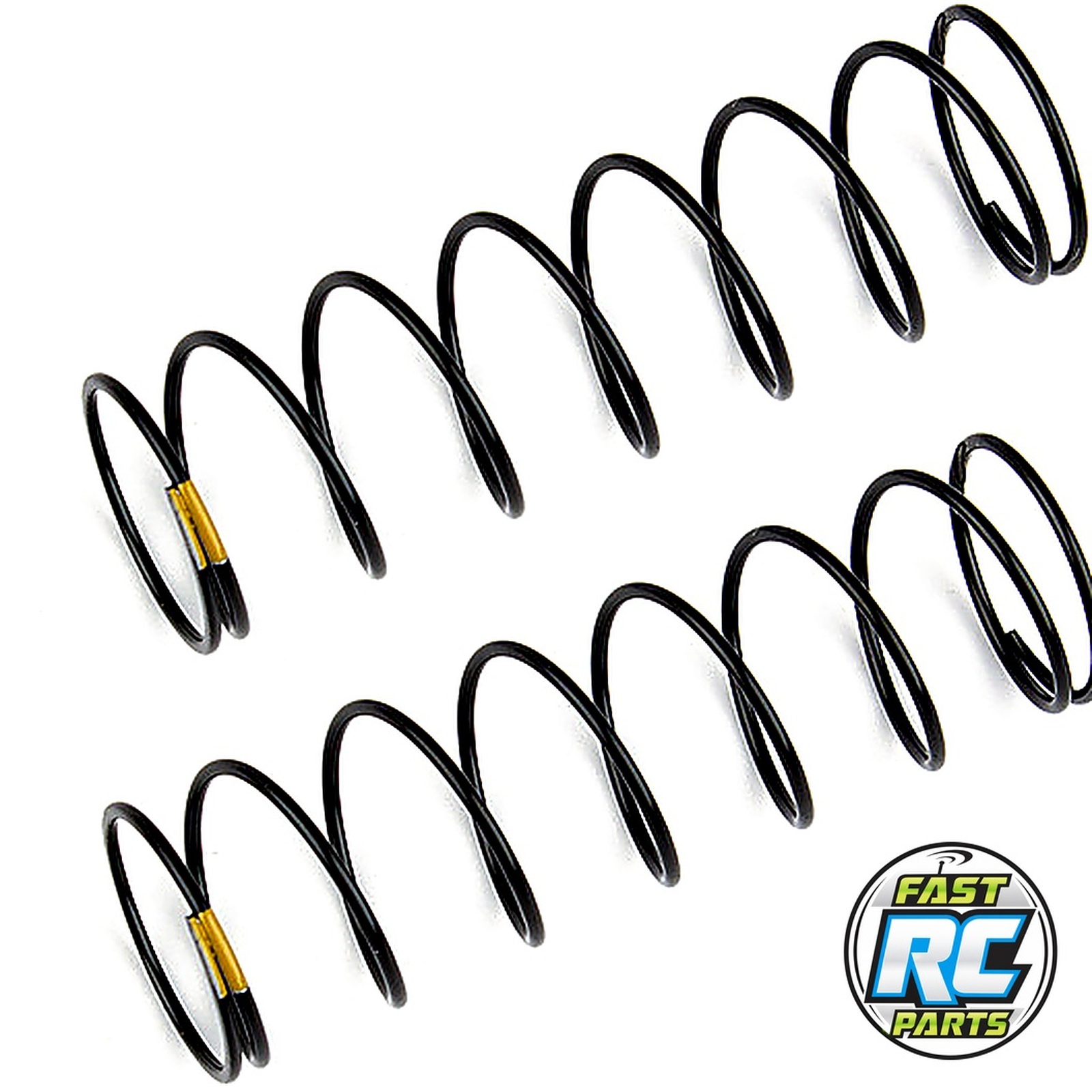 Rear Shock Springs yellow 2.30 lb/in L61 mm