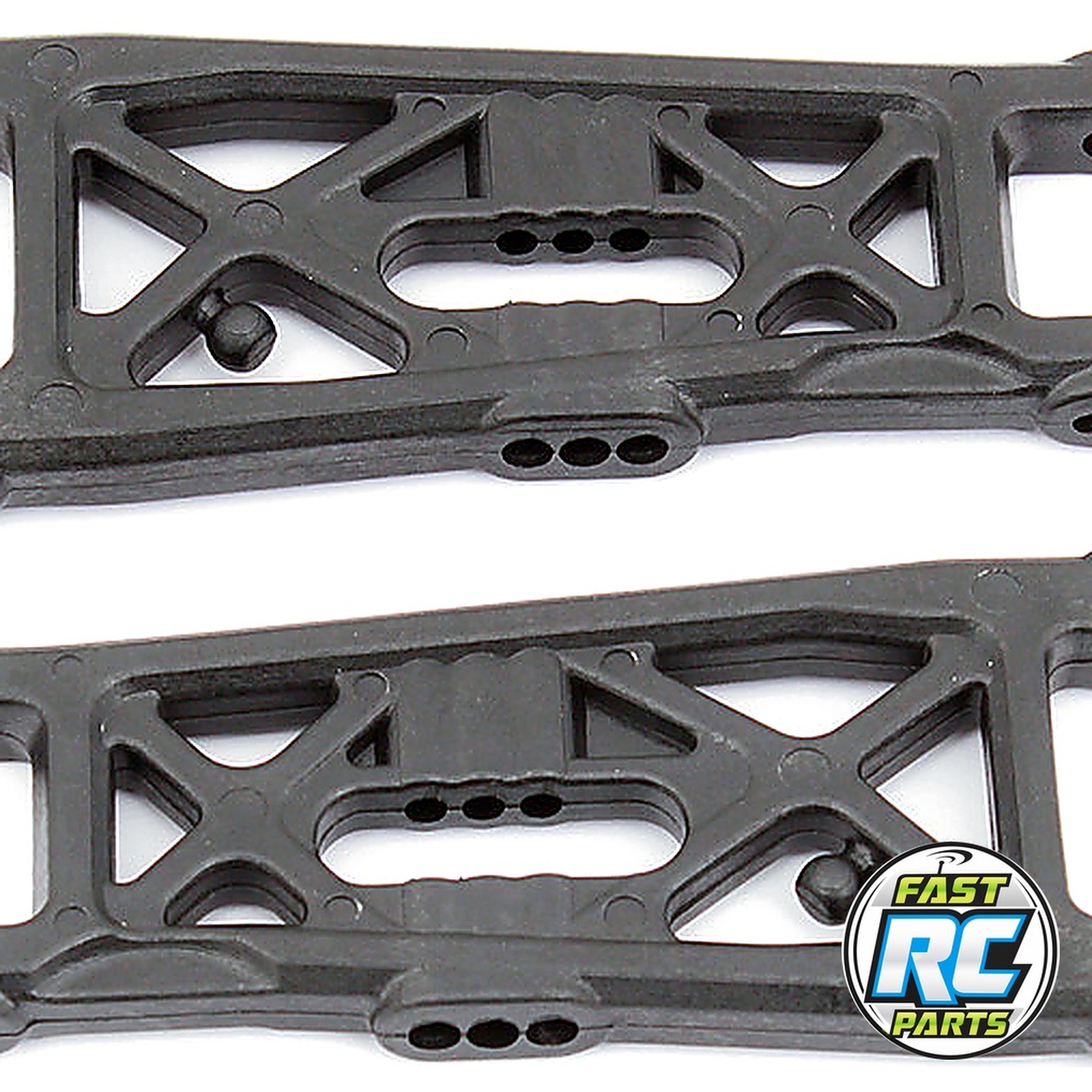 RC10b6 Factory Team Front Suspension Arms Flat Carbon Fiber