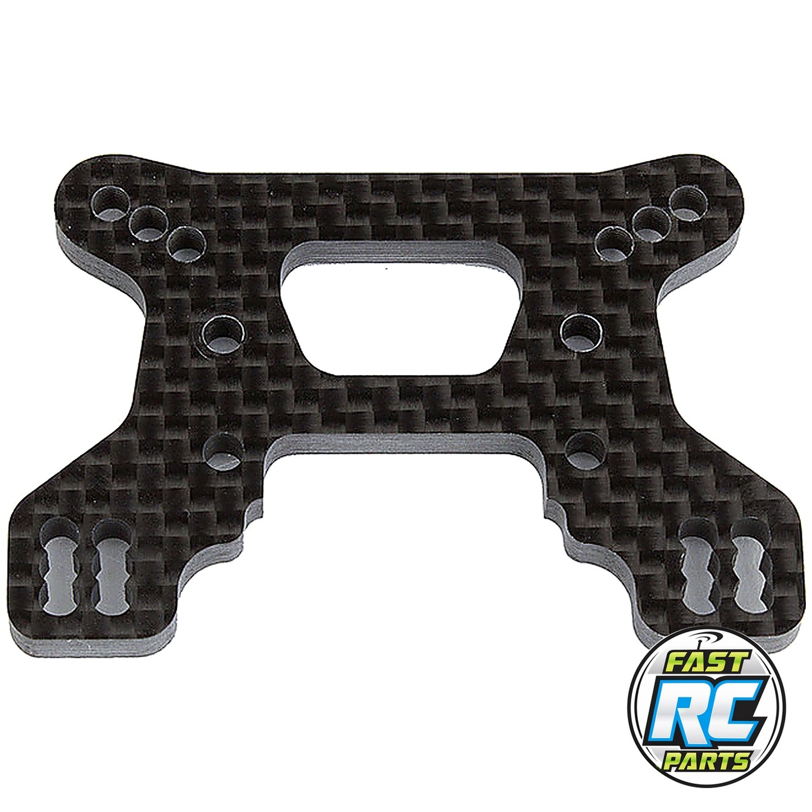 RC10b74.1 Front Shock Tower 23mm Carbon Fiber