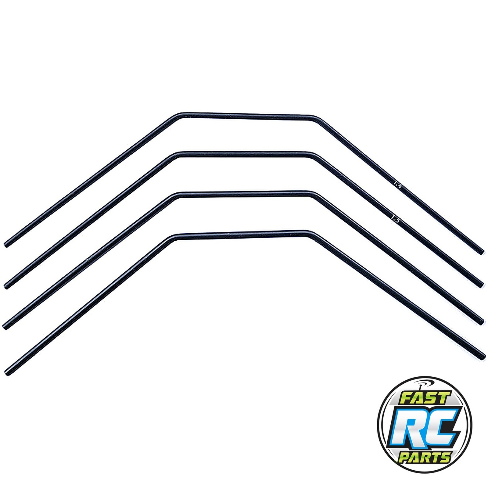 RC10B74.1 Anti-roll Bar Set 1.4-1.7mm