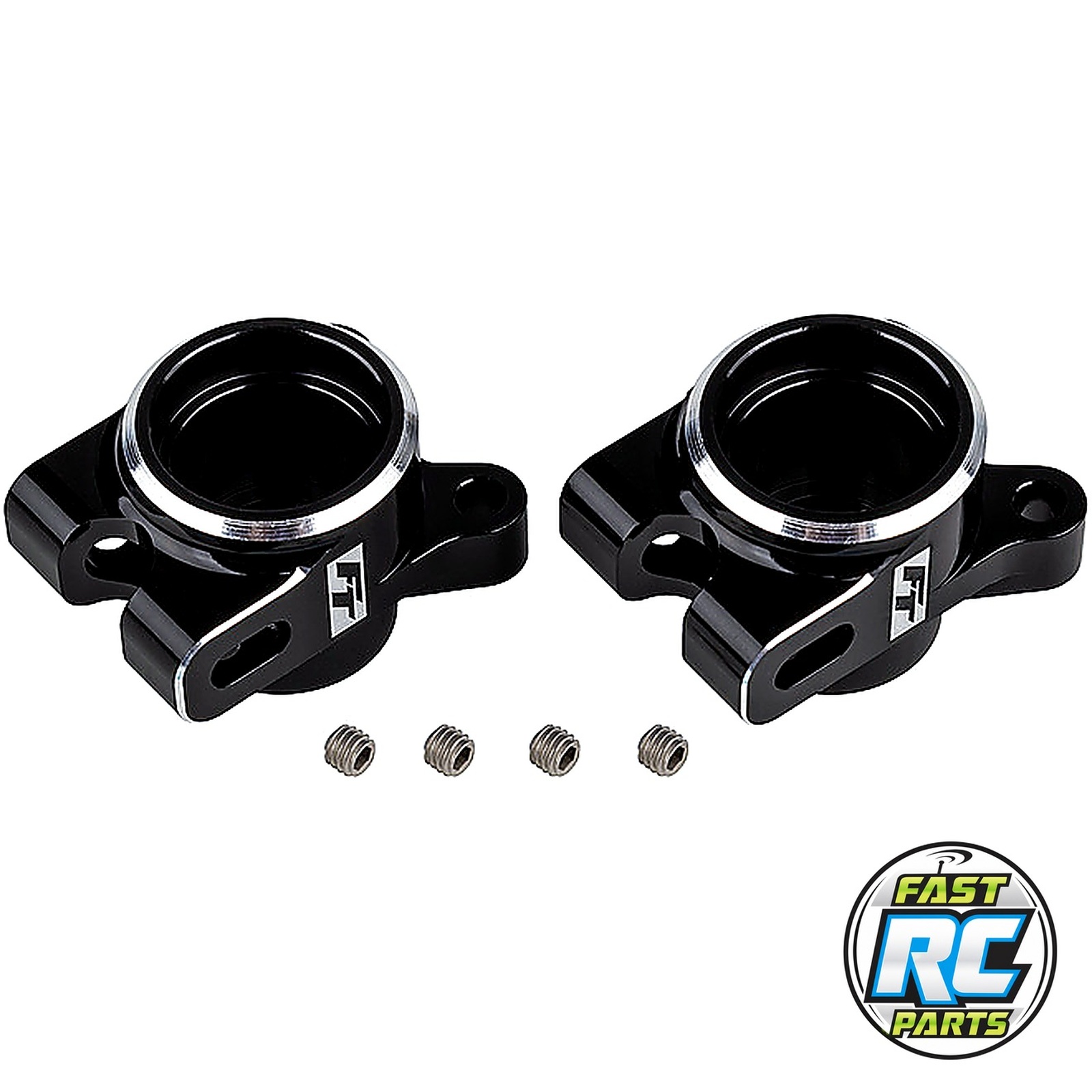 RC10B7 FT Rear Hub Set black