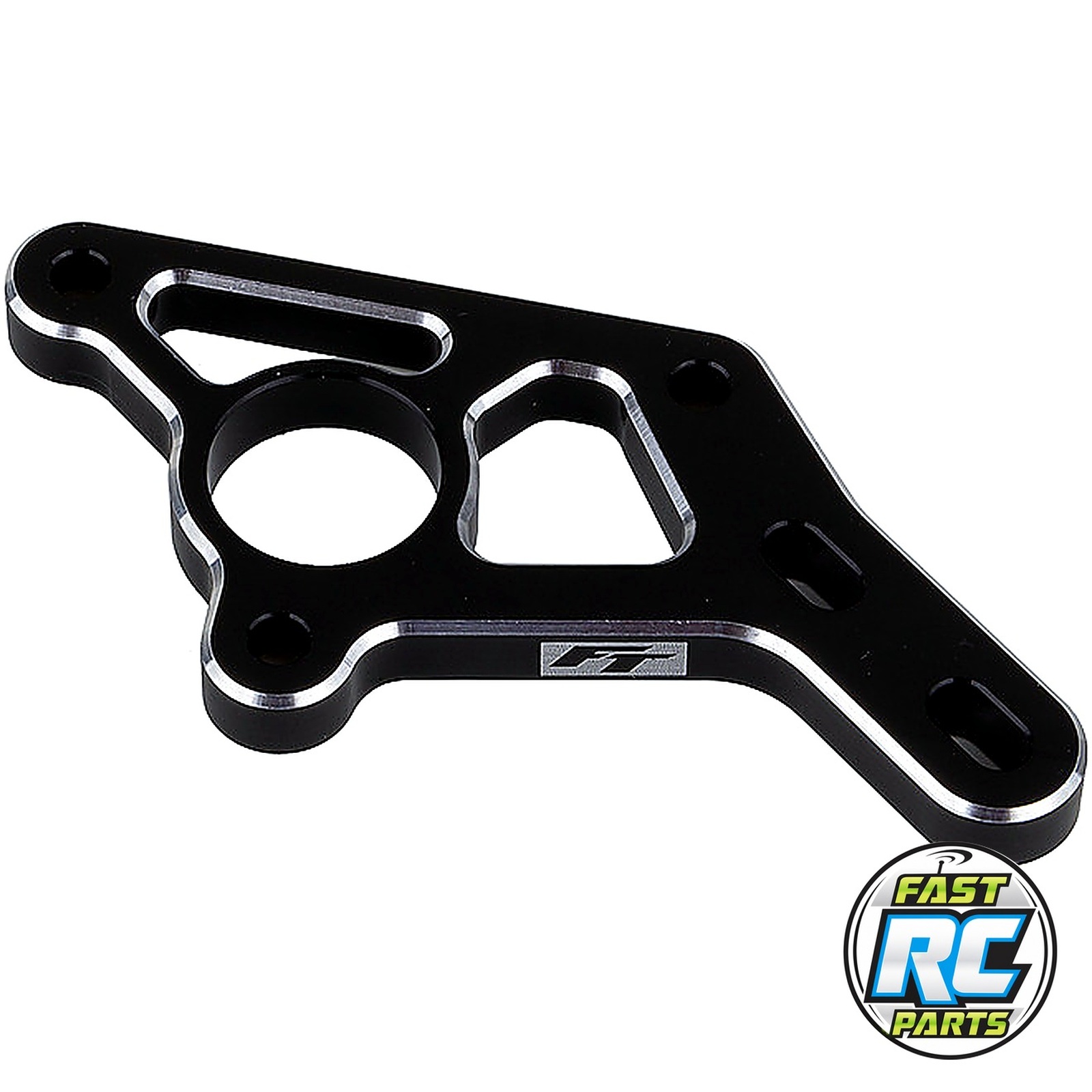 RC10B7 FT Motor Mount black aluminum