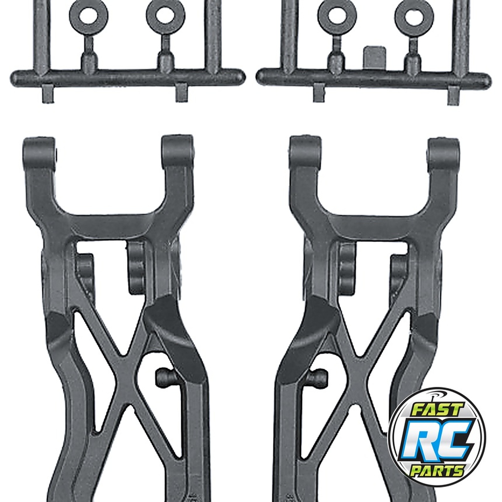 RC10b7 Ft Carbon Rear Suspension Arms V2 78mm