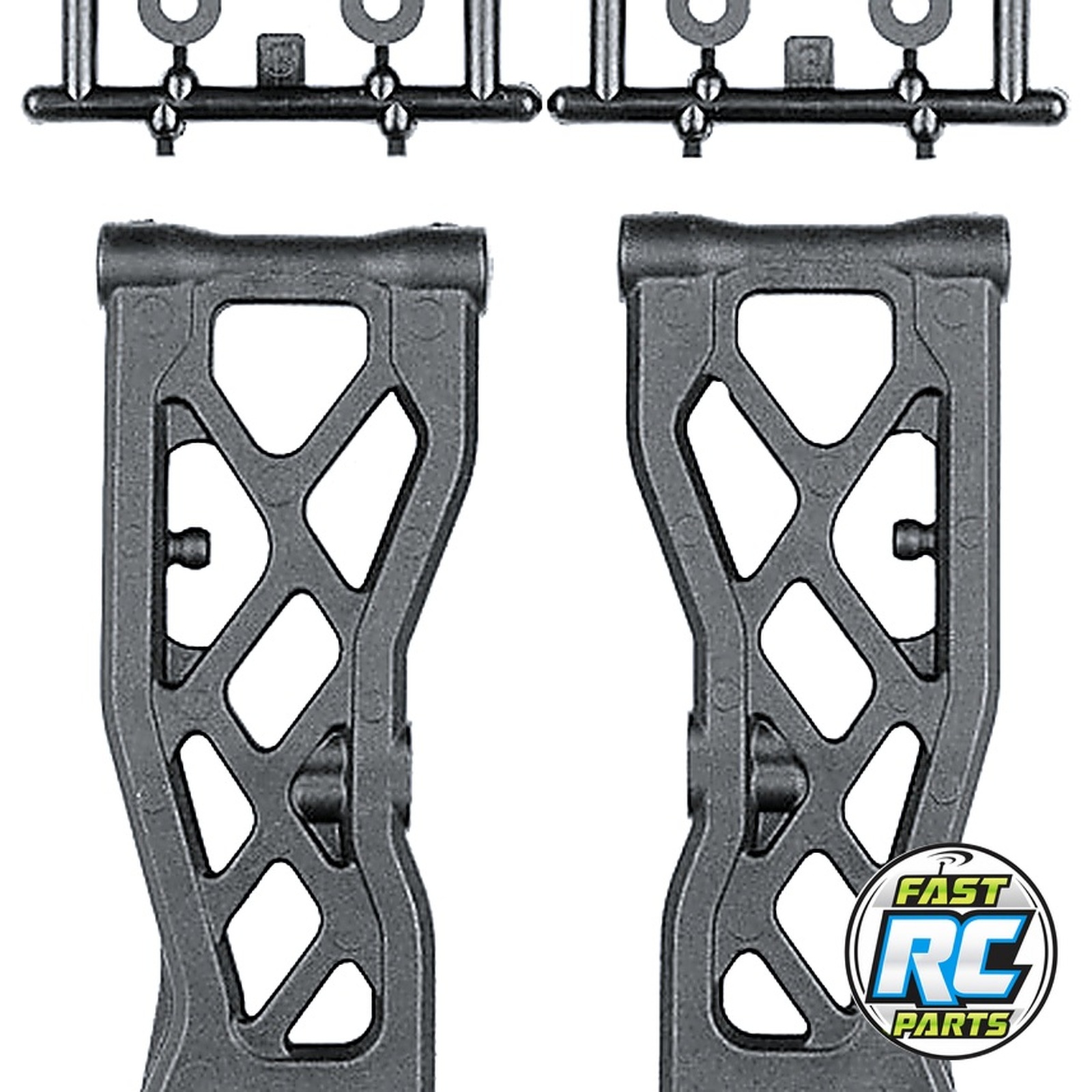 RC10T84 FT Carbon Front Suspension Arms 88.5mm
