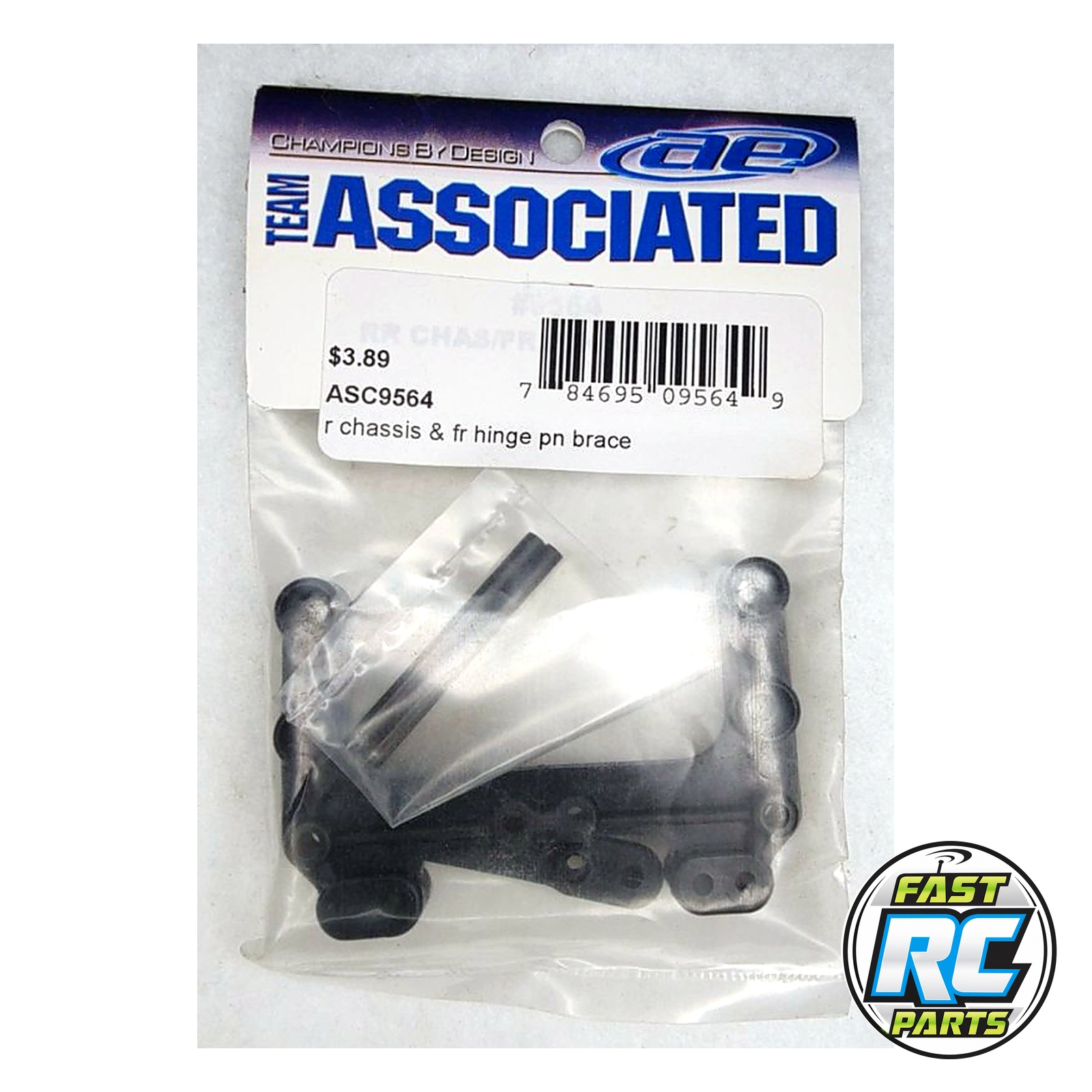 Rear Chassis Brace & Front Hinge Pin Brace RC10B4