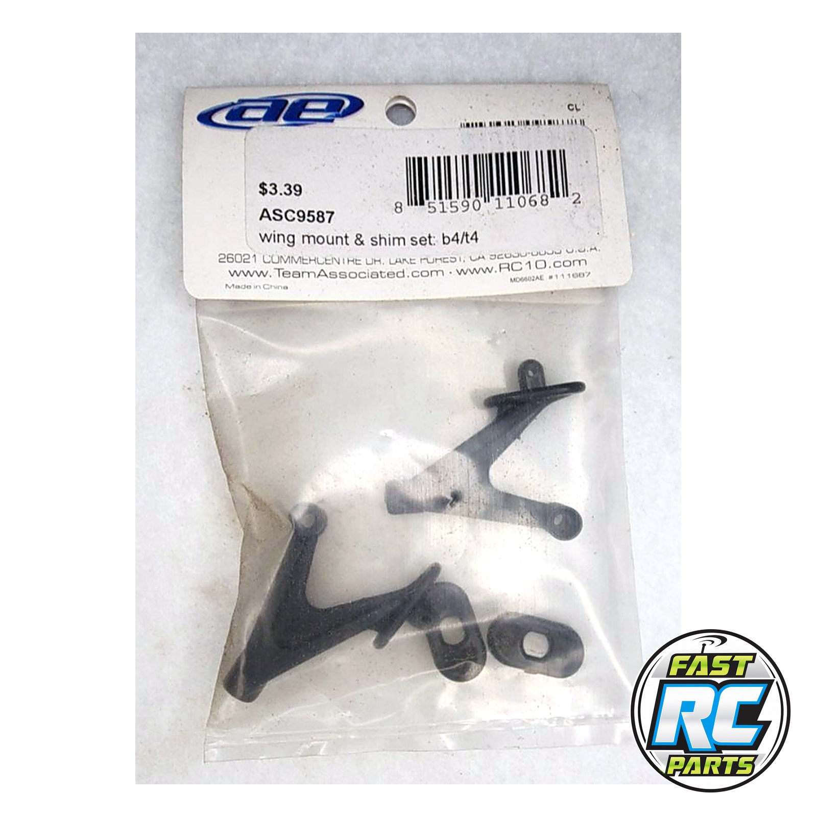 Wing Mount & Shim Set RC10B4