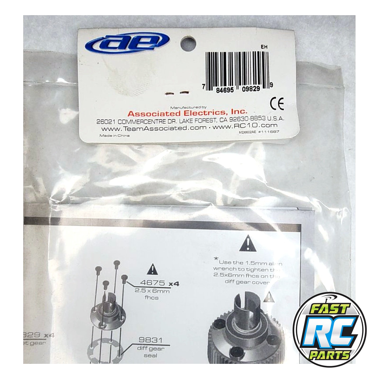 Gear Diff Rebuild Kit: SC10