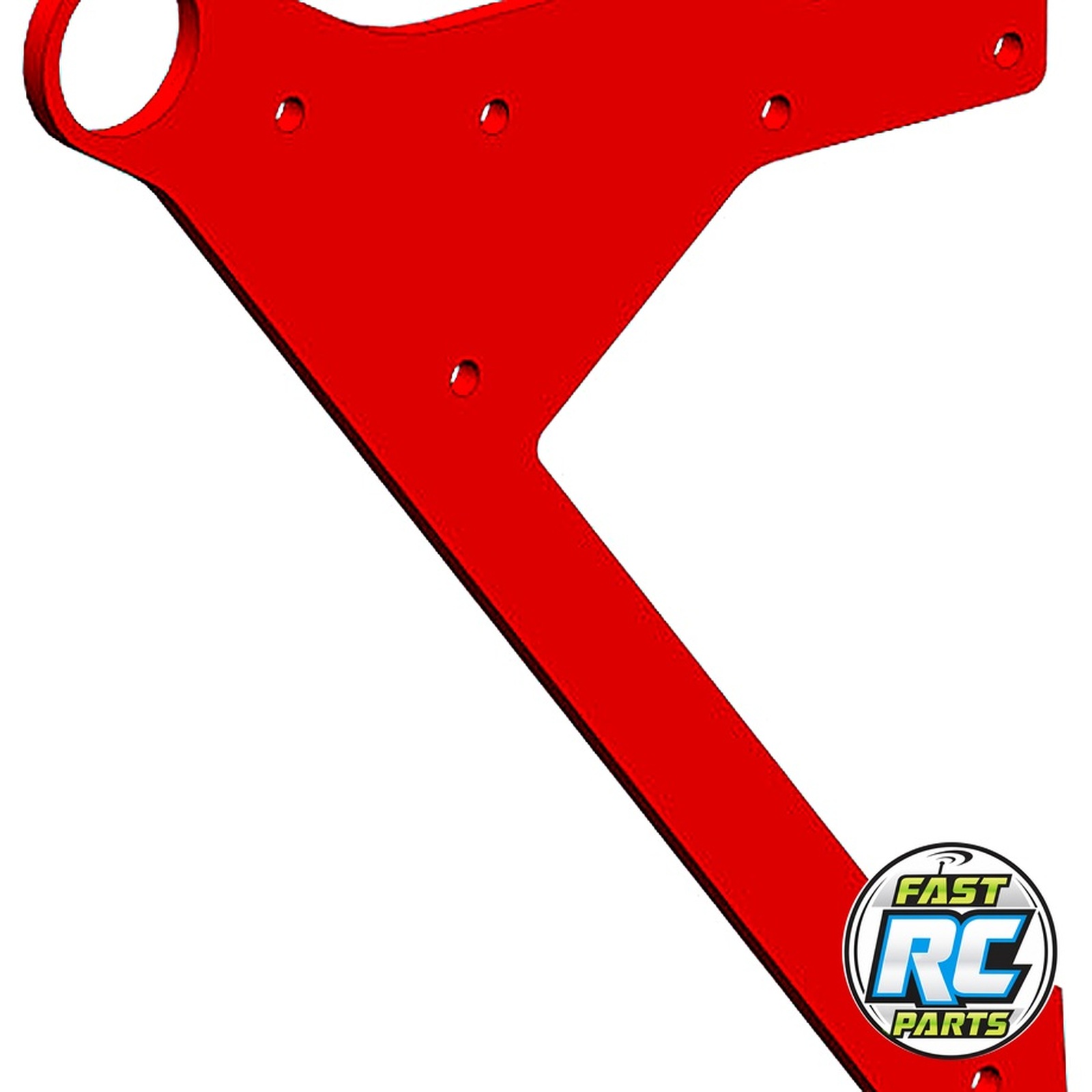 Wheelie Bar Plate - Aluminum - 1 Pc: Dementor