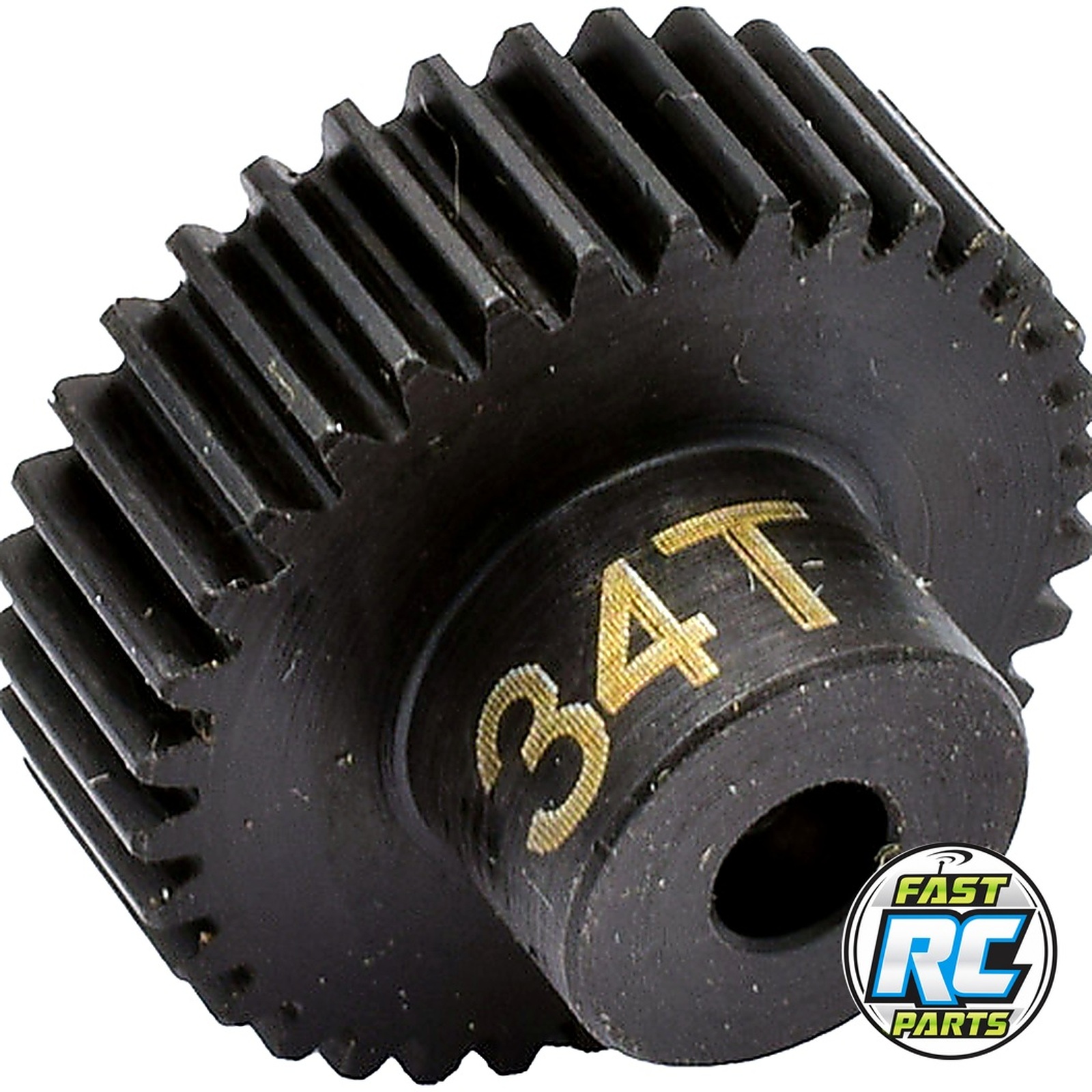 34t 48p Hardened Steel Pinion Gear 1/8 Bore