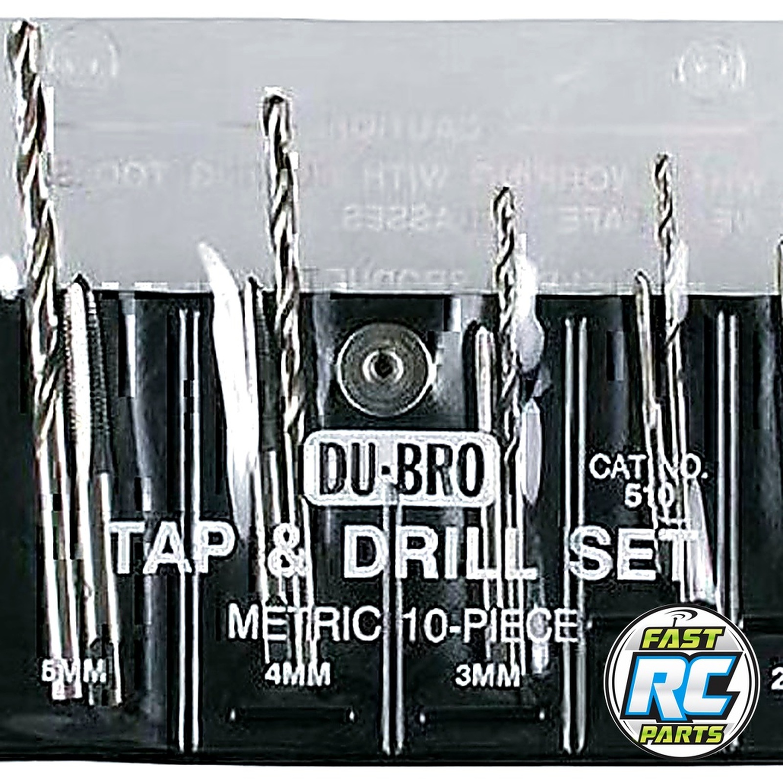 Dub510 10pc Metric Tap & Drill Assortetd Metric