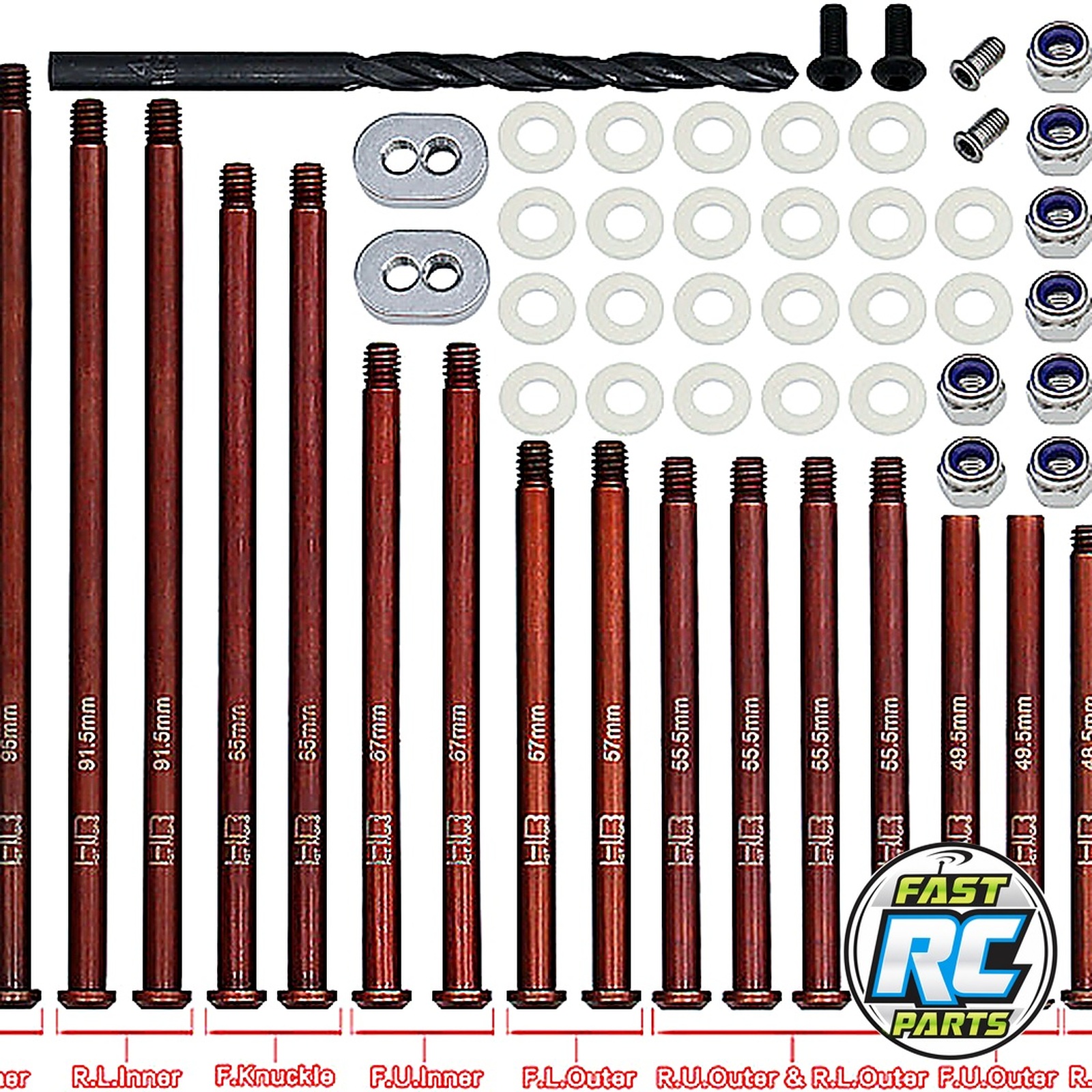Hardened S2 Steel Hinge-Pin (18) FSC