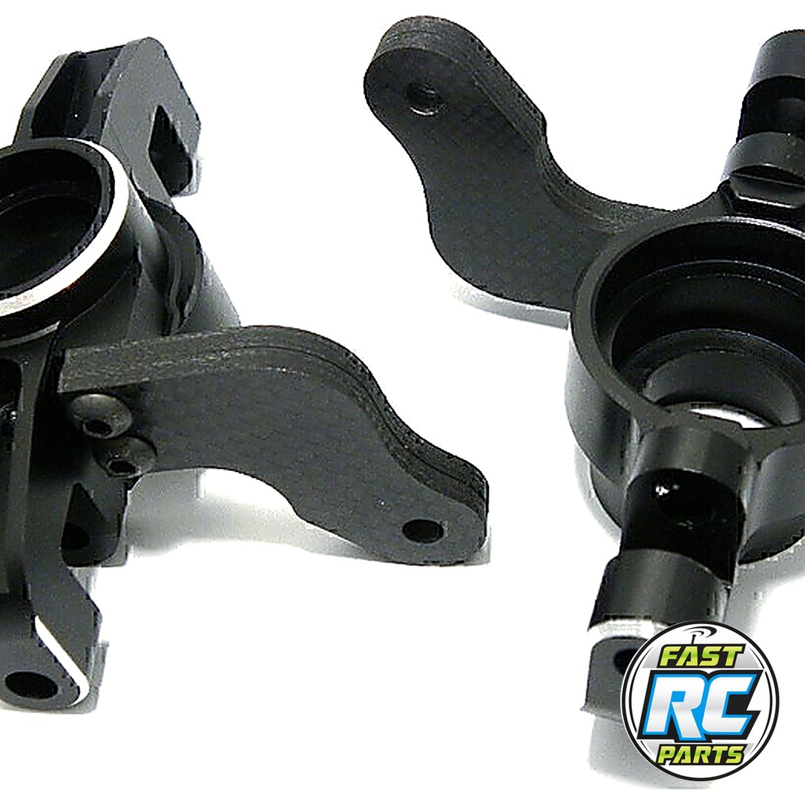 Aluminum Steering Knuckle with Graphite Arm - 5ive-T Mini WRC
