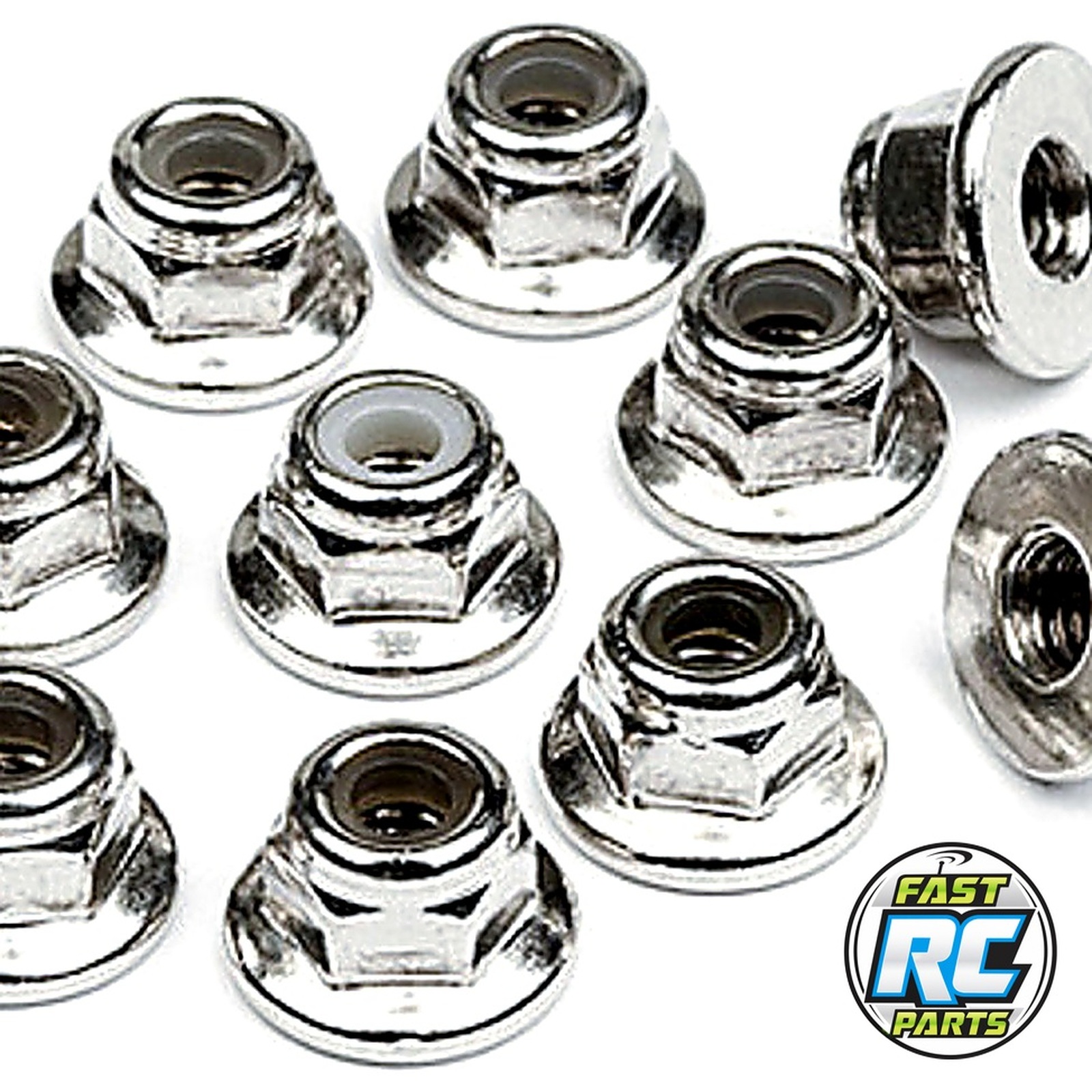 Flanged Locknut M3 (10)