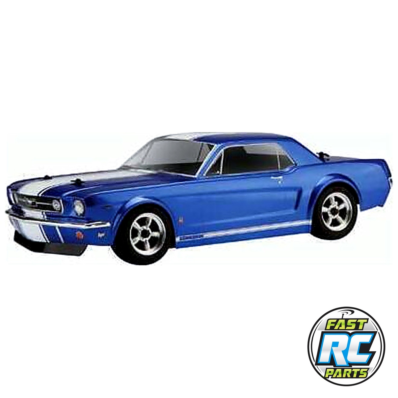 Clear 1966 Mustang GT Coupe Body 200mm