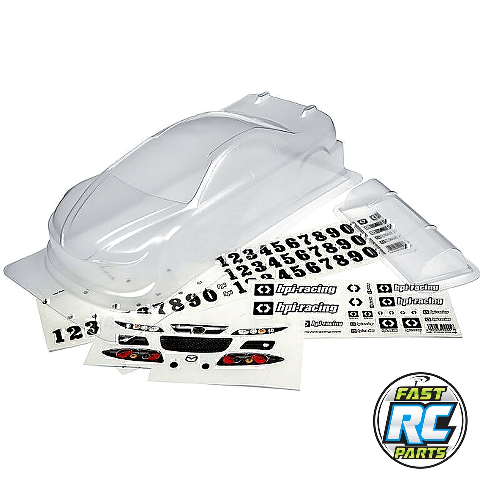 Clear Type Mps Race Body 190mm