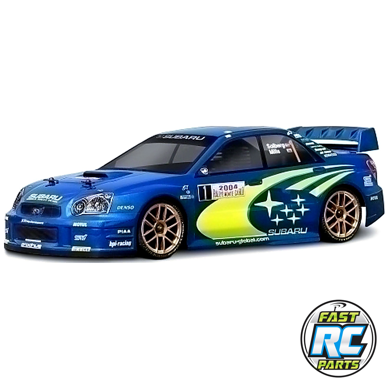 Suba. Impreza WRC 2004 Body 190mm Clear