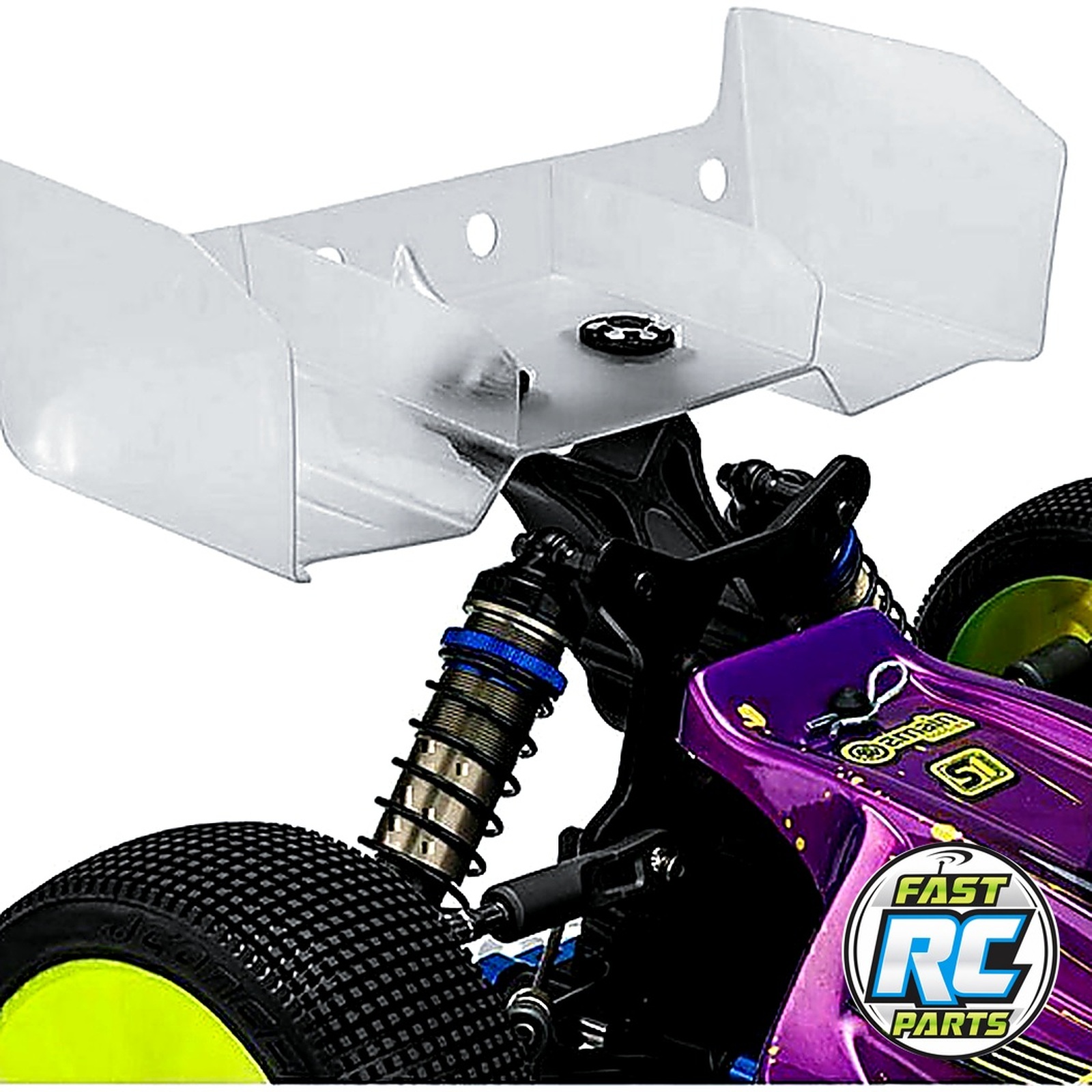 Razor Polycarbonate 1/8th Wing Set Pre-Trimmed 1/8th Off-Road