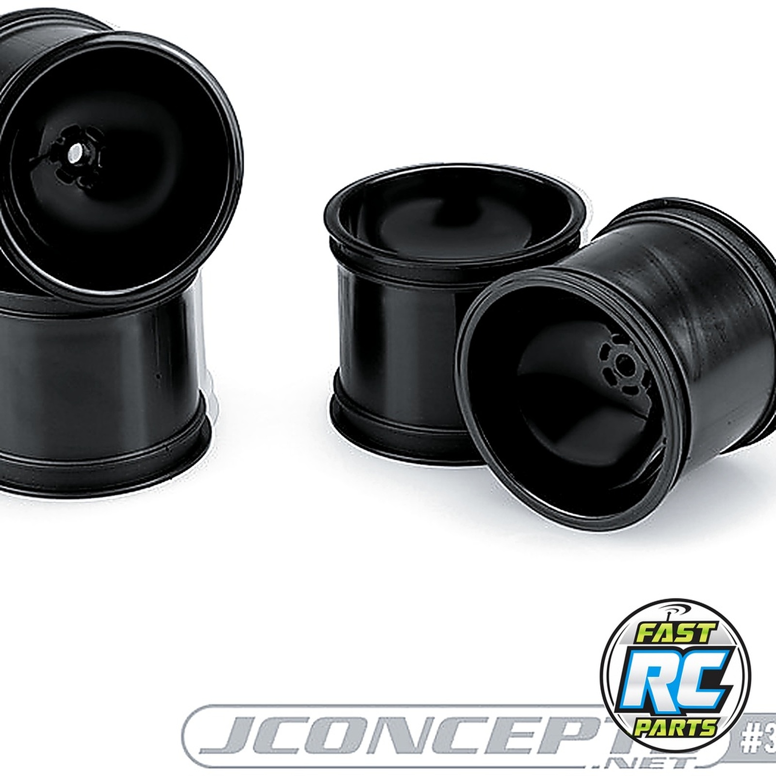Super Dish 2.2 Front Wheel Black TRA Rustler / Stampede