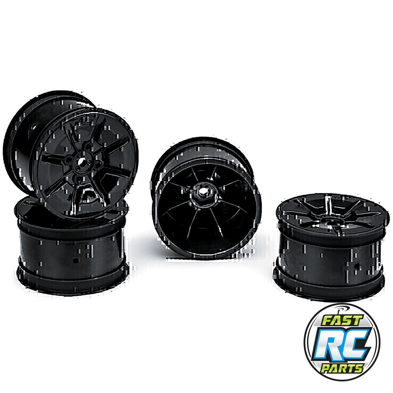 Pioneer - RC10b7/RC10b7d 2.2 2WD/4WD Buggy Rear Wheel Stealth Bl