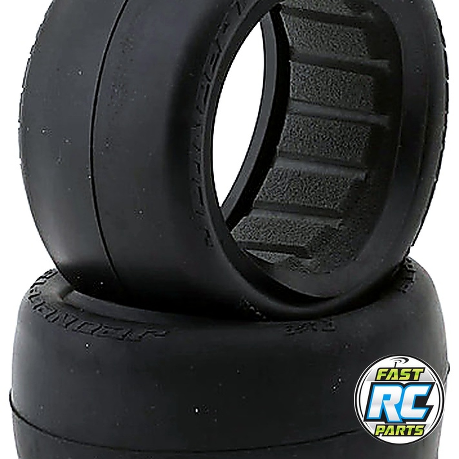 Silent Rage 2.2 Rear Buggy Dirt Oval Tires (2) (Silver)