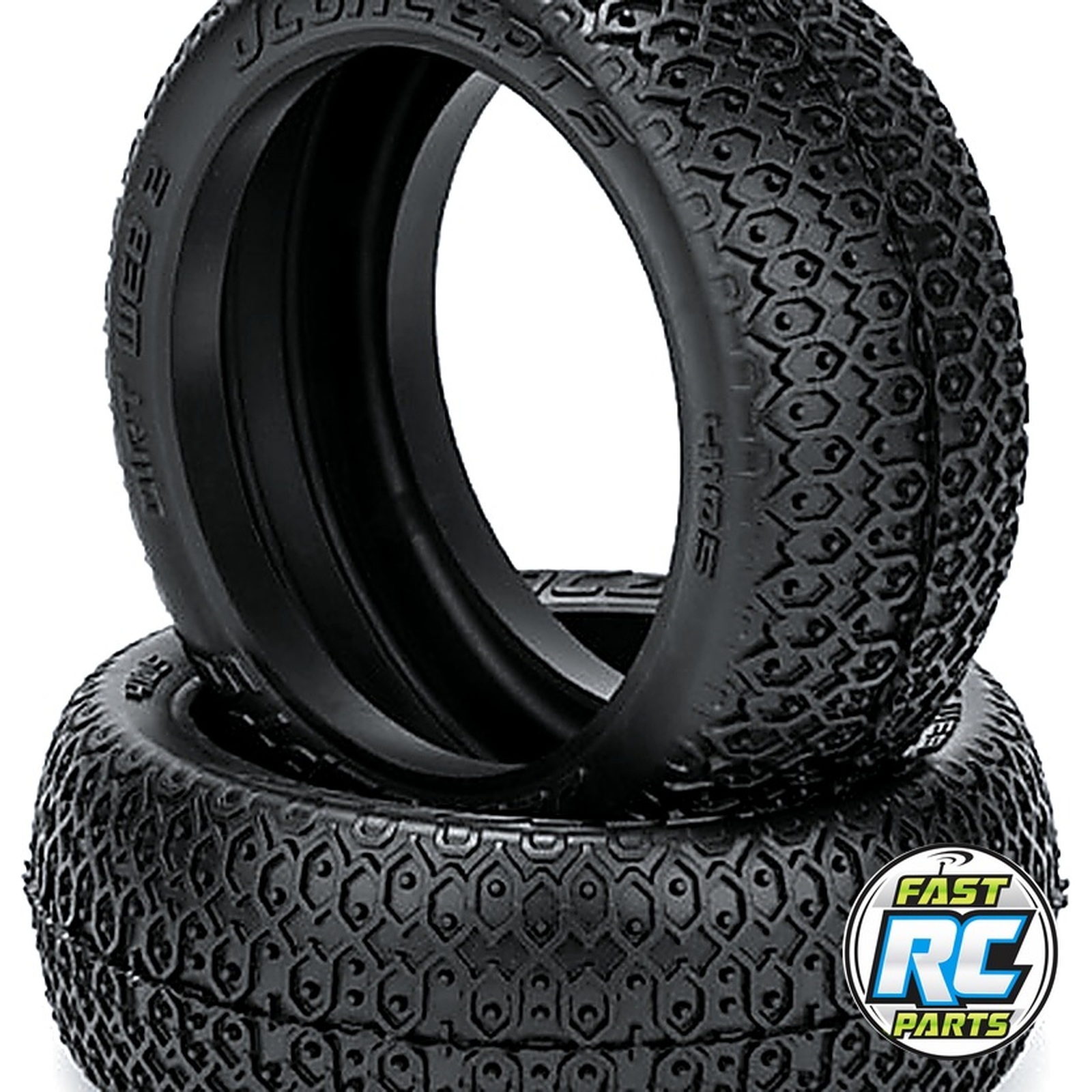 Dirt Web 2 - Silver Compound Fits 83mm 1/8th Buggy Wheel