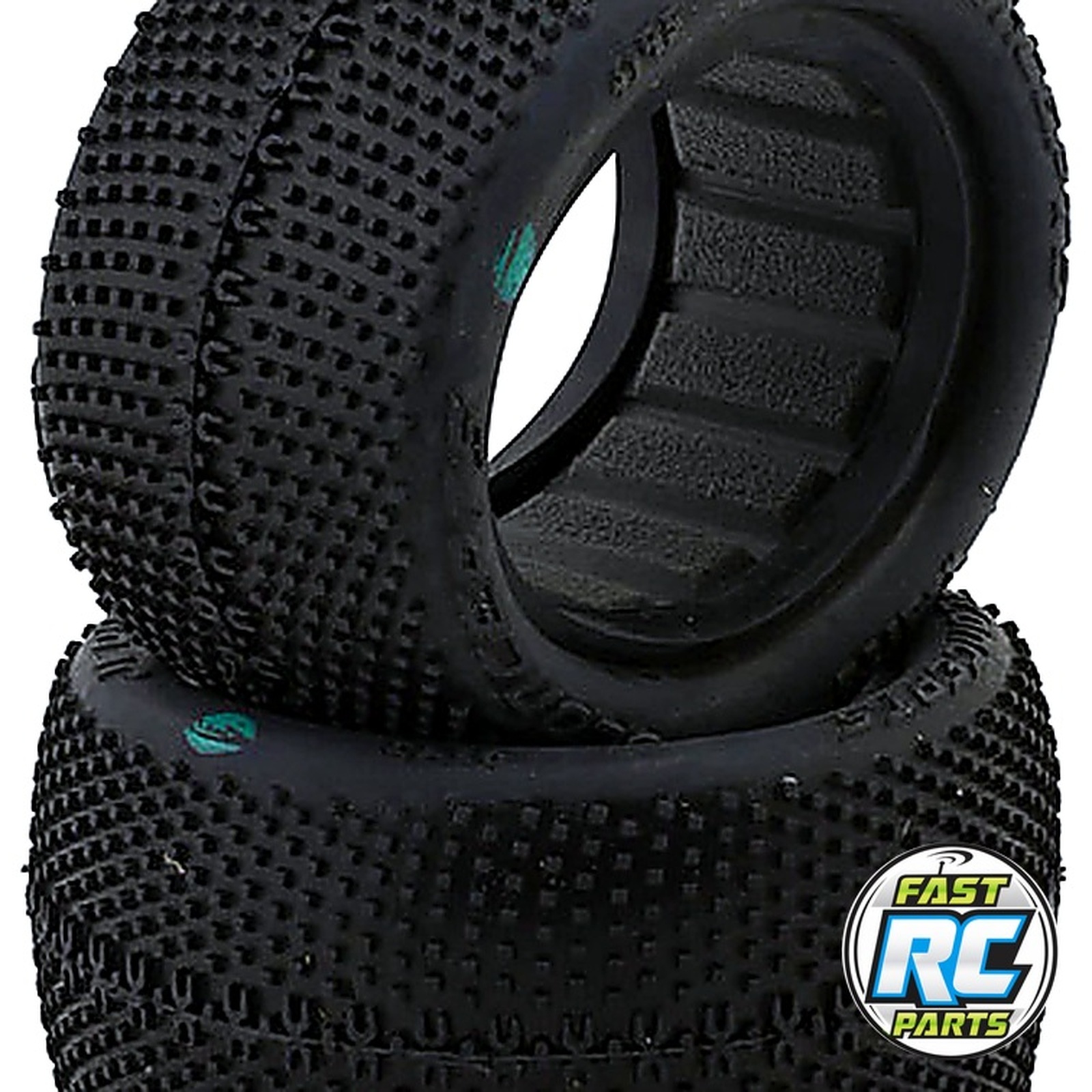 X-Bite 2.2 Rear Buggy Tires (2) (Green)