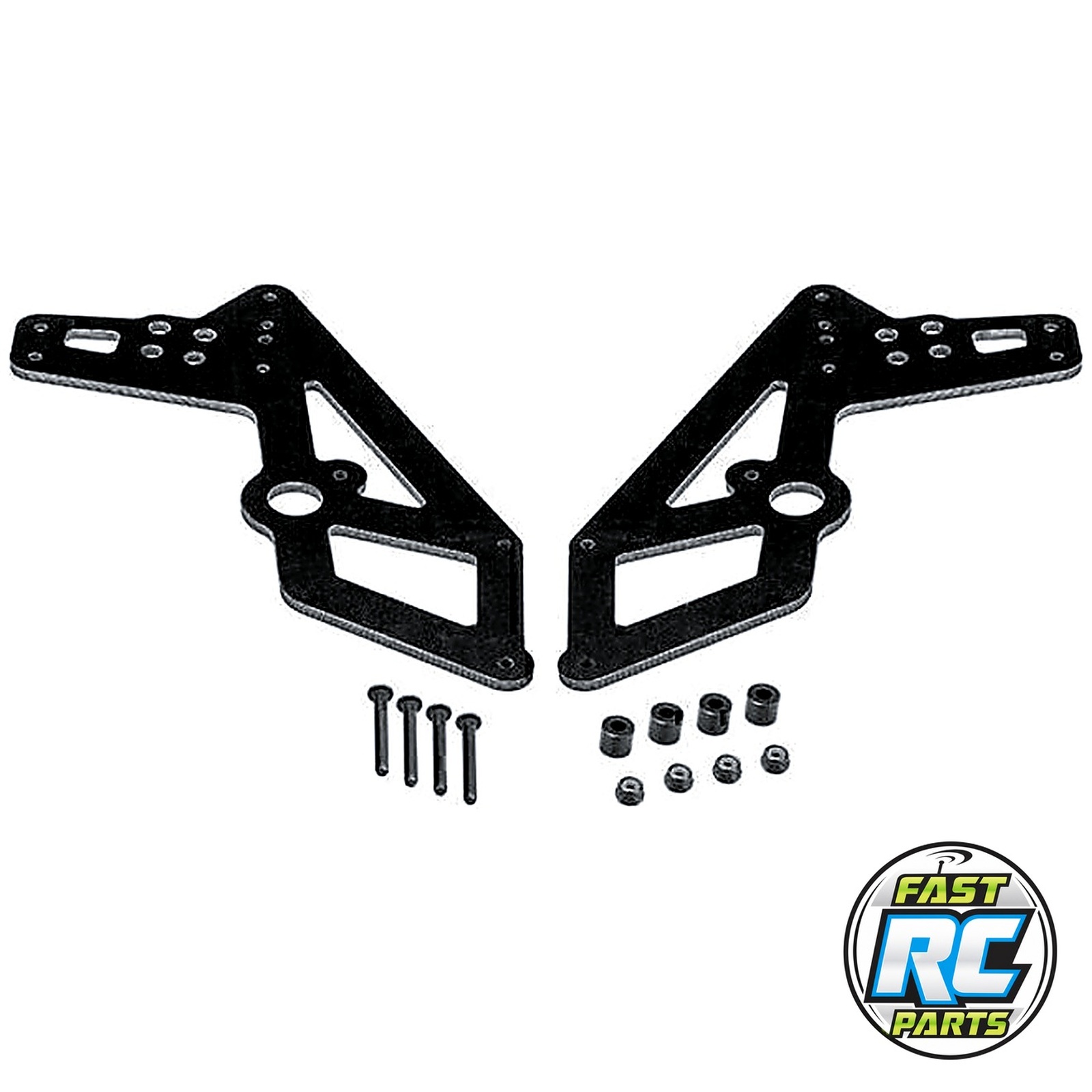 LMT rear shock tower 2pc. Fits - #LOS241050 mounts to adapt #048