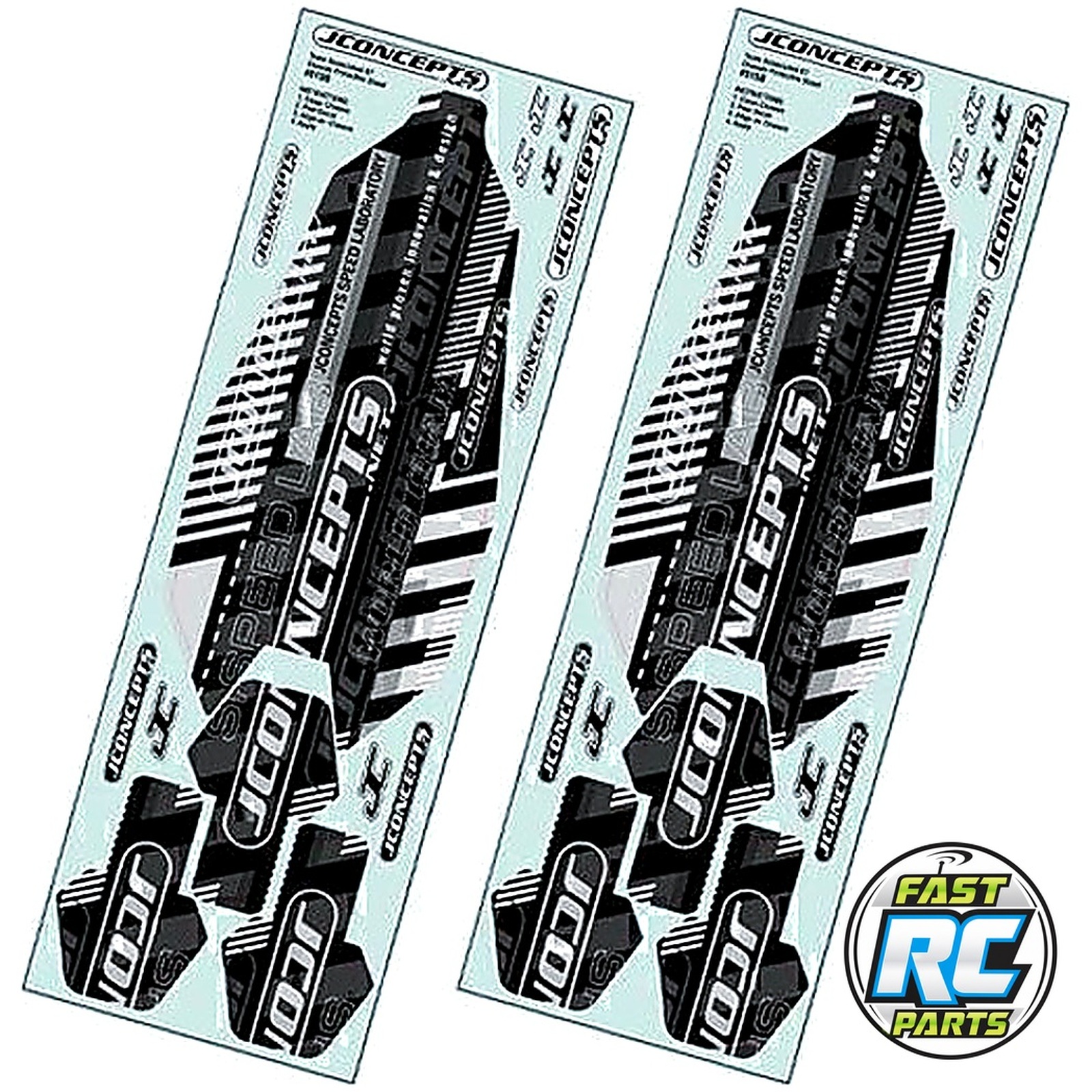 RC10B7 - RC10B7D precut chassis protective sheet 2pc.
