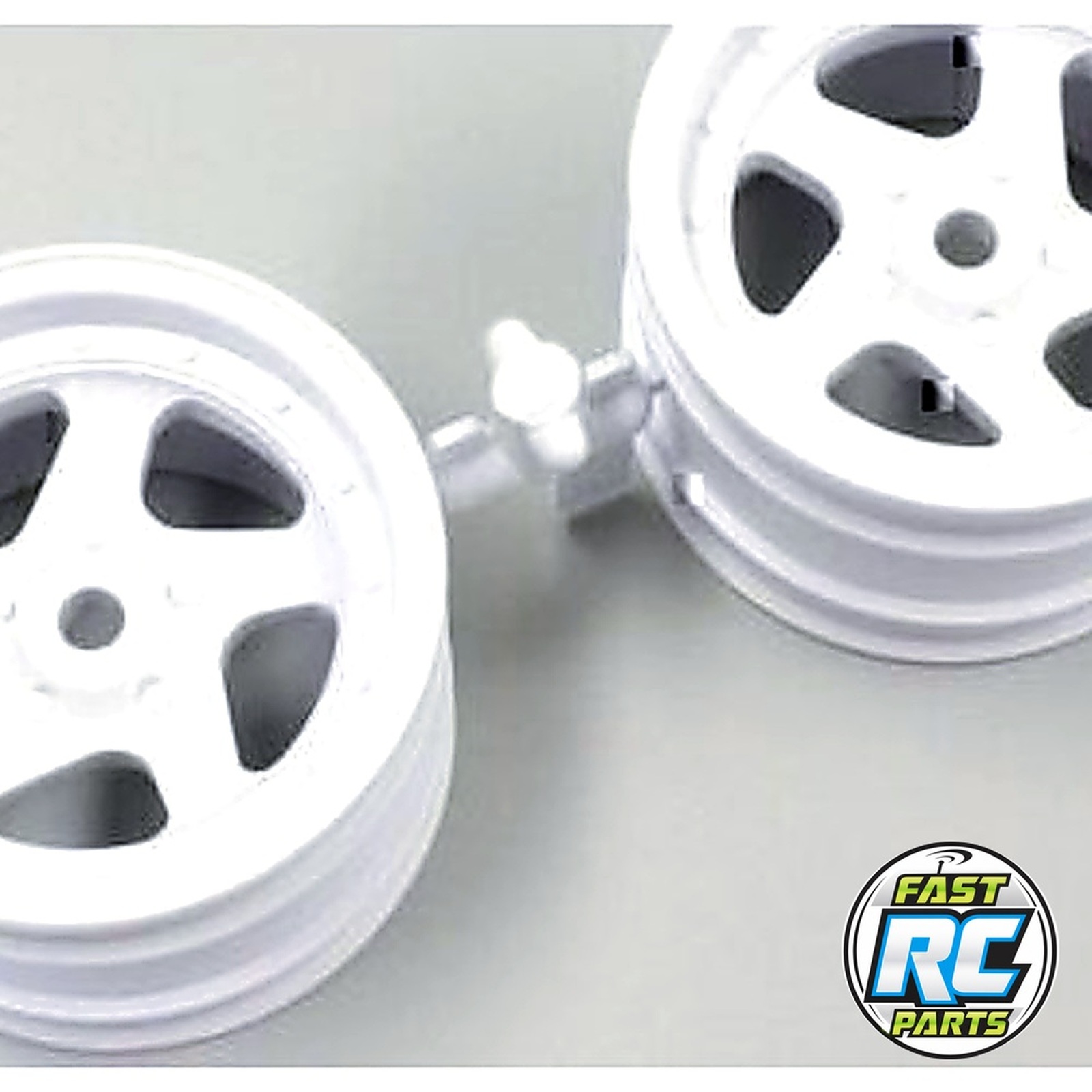 5 Spoke Wheel 43mm White Optima