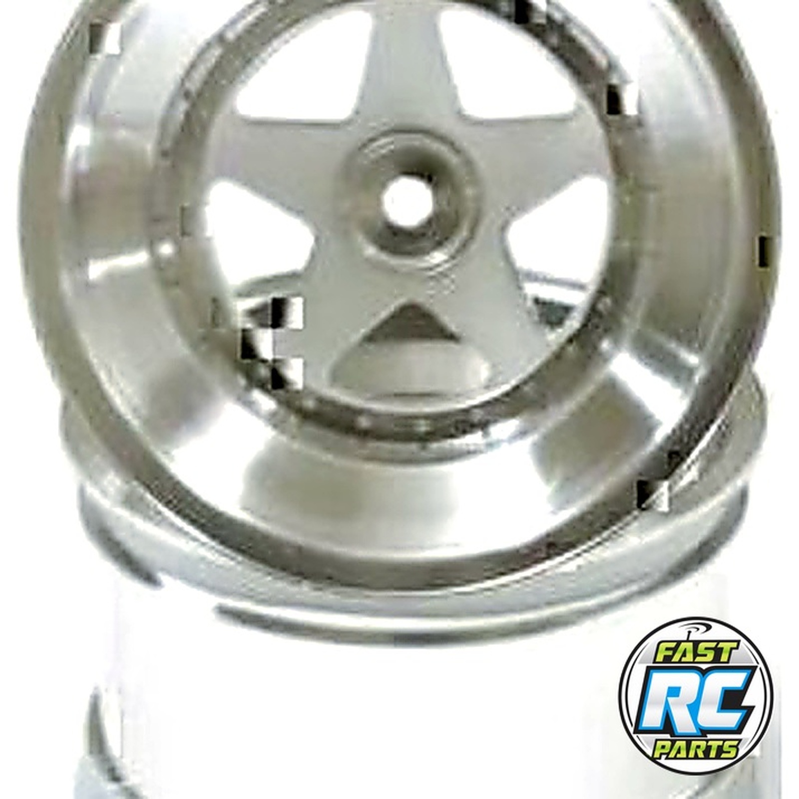2.2 Rear Wheel in Satin Chrome 1 Pair
