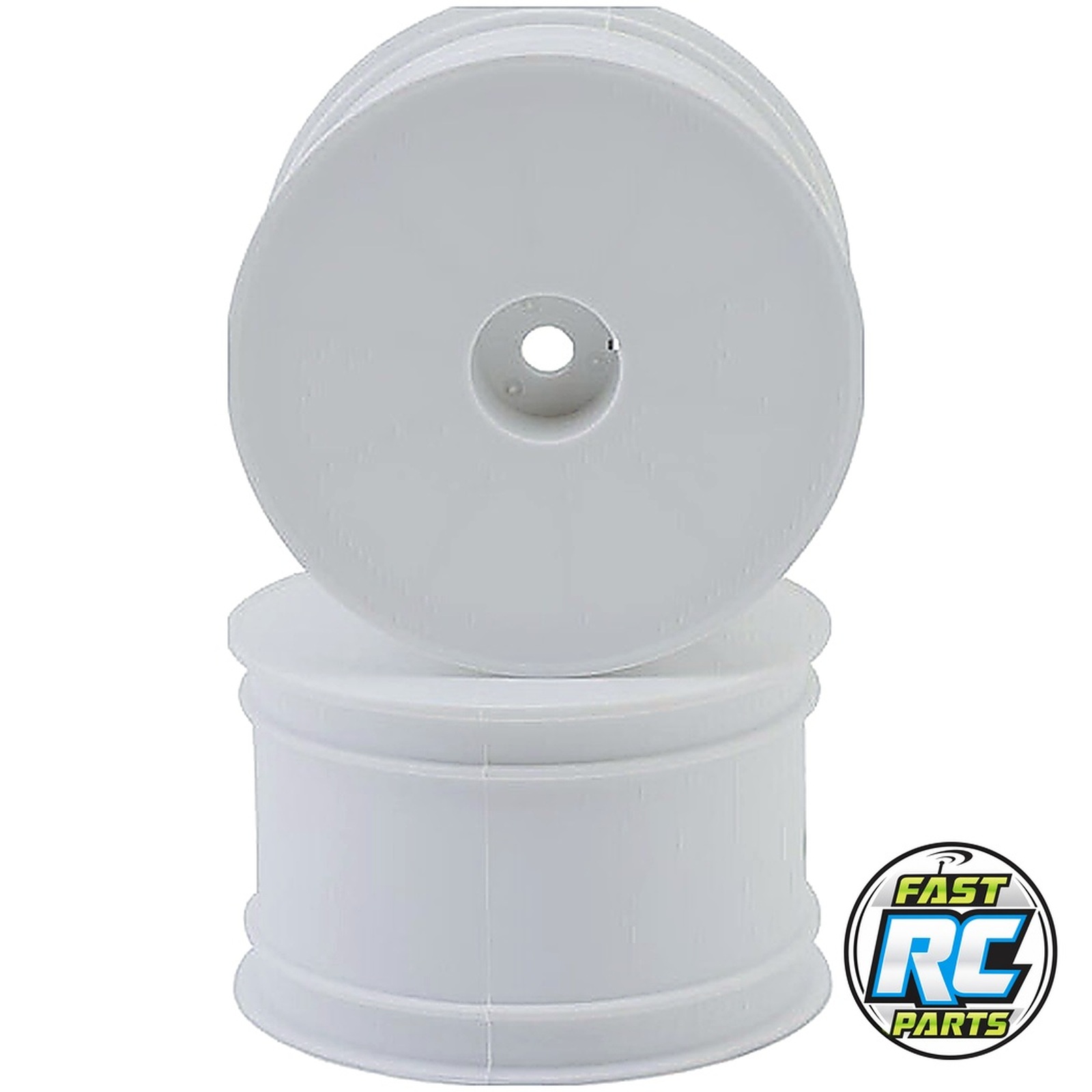 2.2 Rear Dish Wheels (White) (2) (Ultima/Lazer)