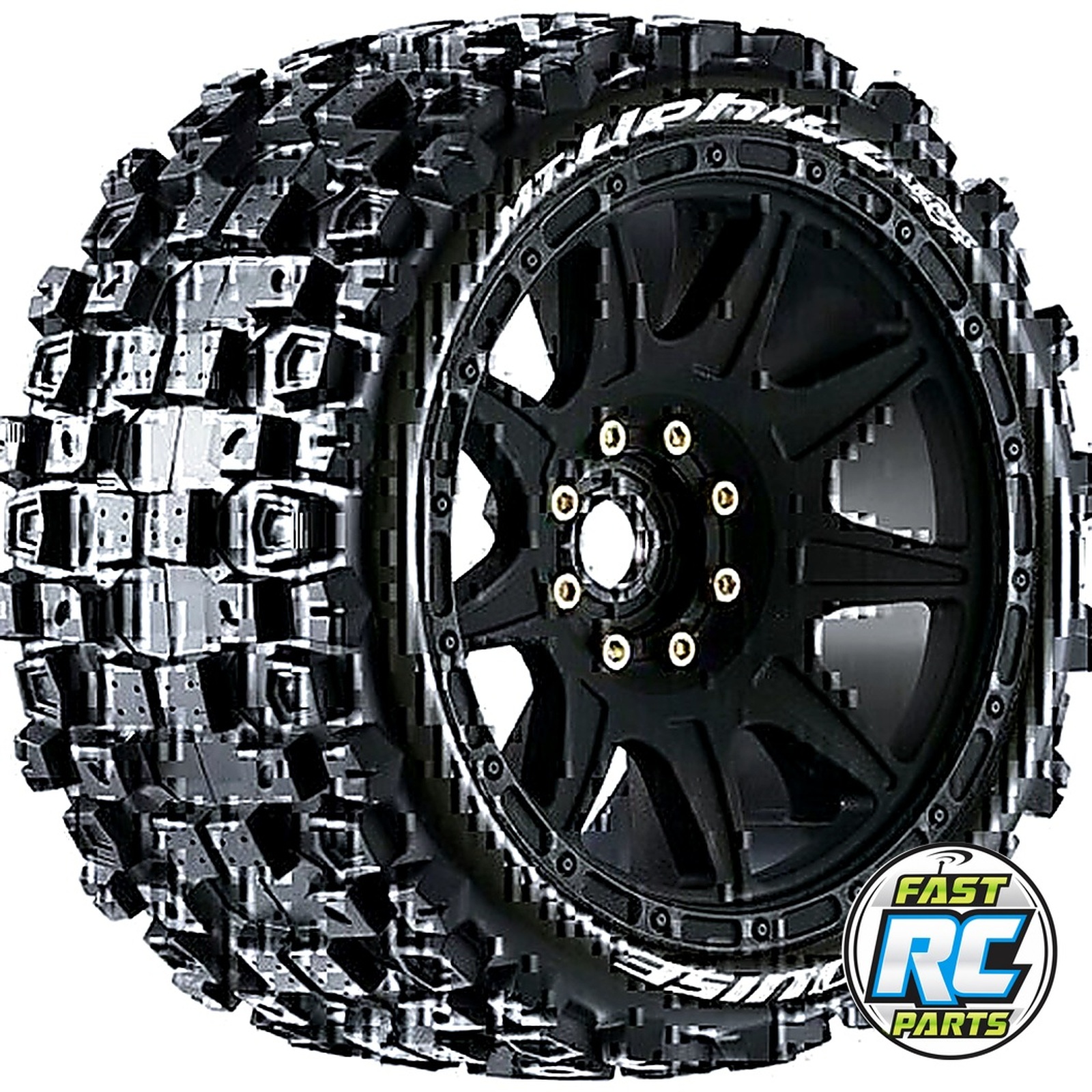 Mt-Uphill Speed 1/8 Monster Truck Tires 0 & 1/2 Offset 17mm Re